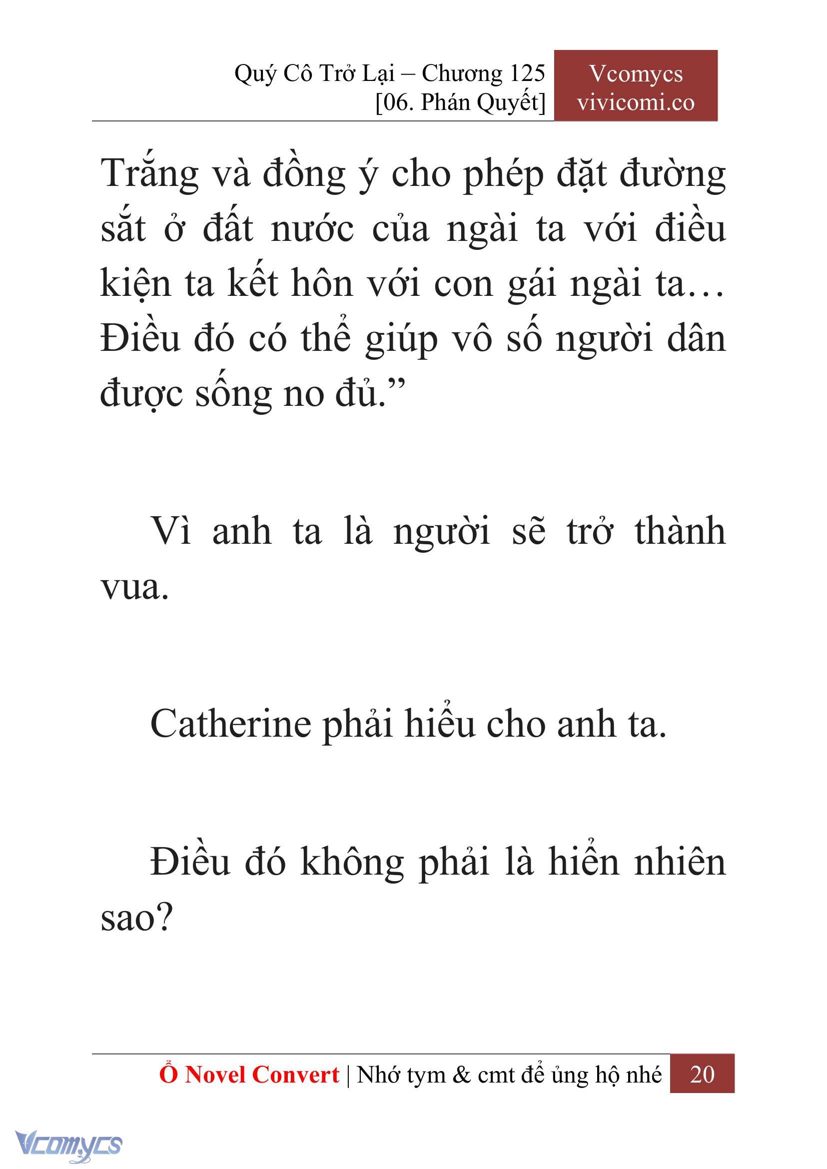 [Novel] Quý Cô Trở Lại Chapter 125 - Trang 23