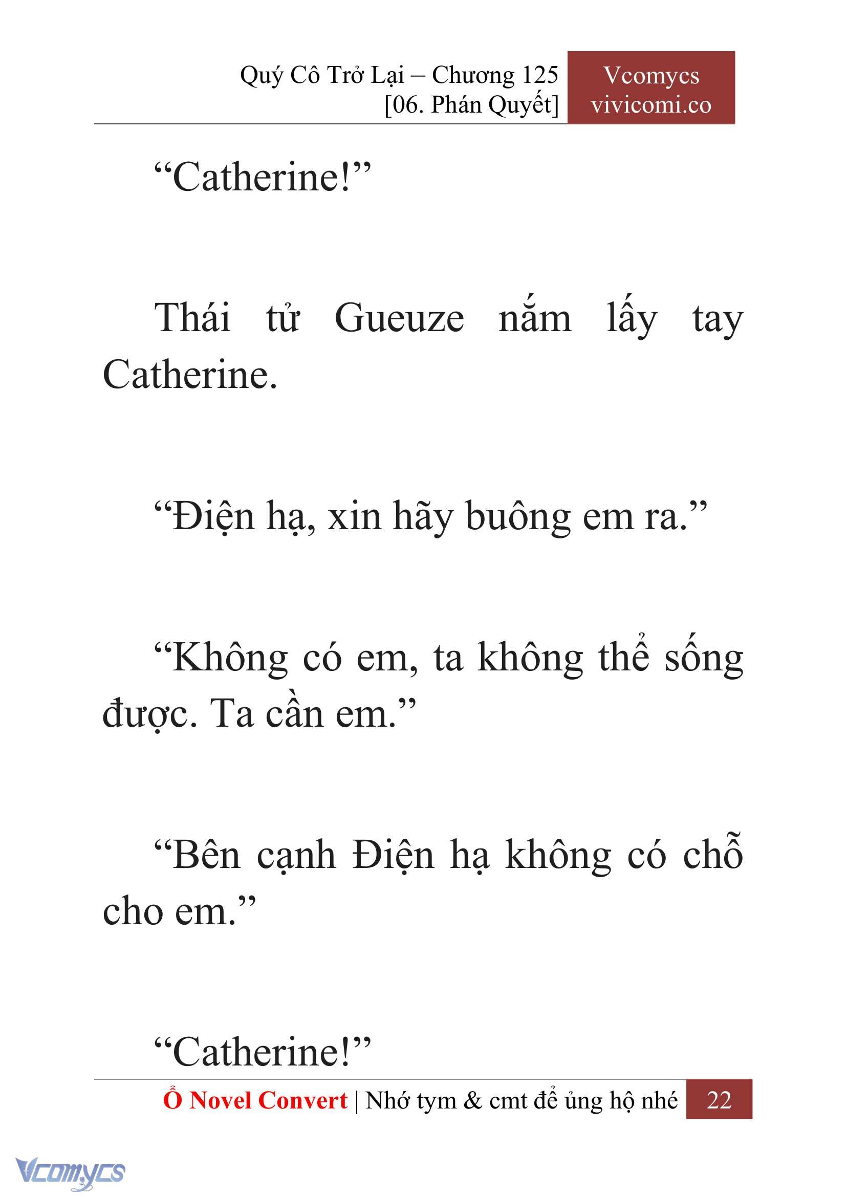 [Novel] Quý Cô Trở Lại Chapter 125 - Trang 25