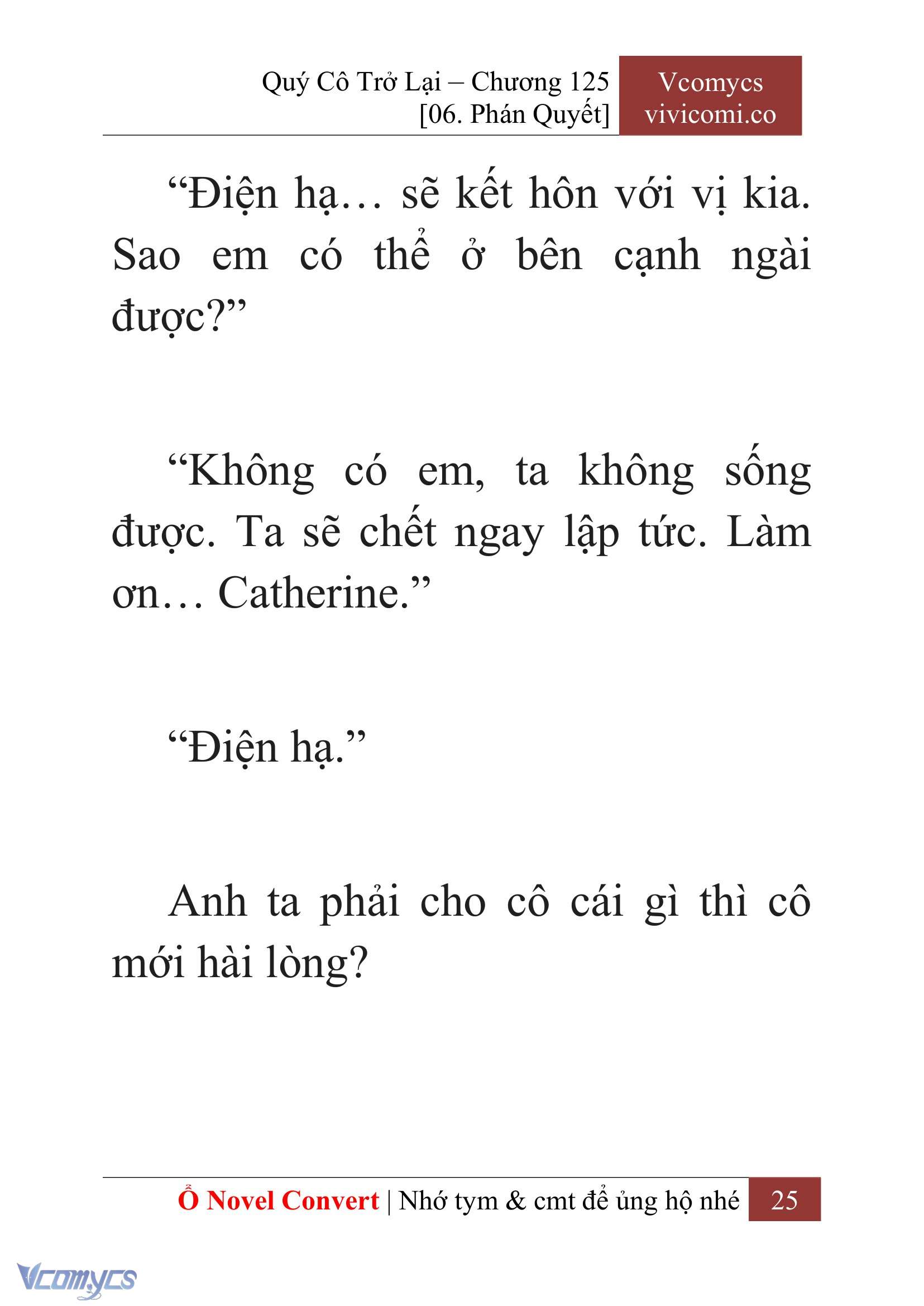 [Novel] Quý Cô Trở Lại Chapter 125 - Trang 28
