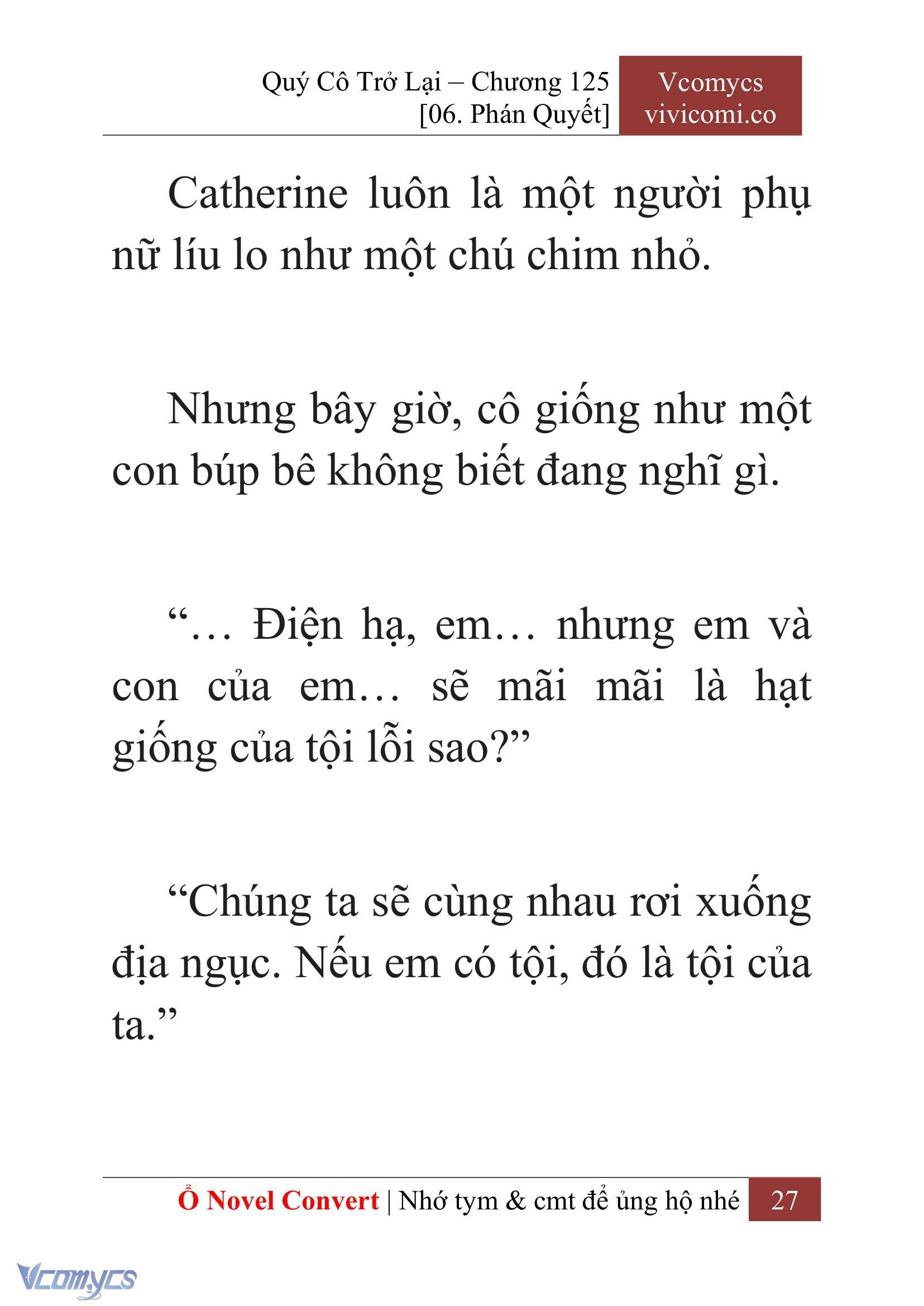 [Novel] Quý Cô Trở Lại Chapter 125 - Trang 30