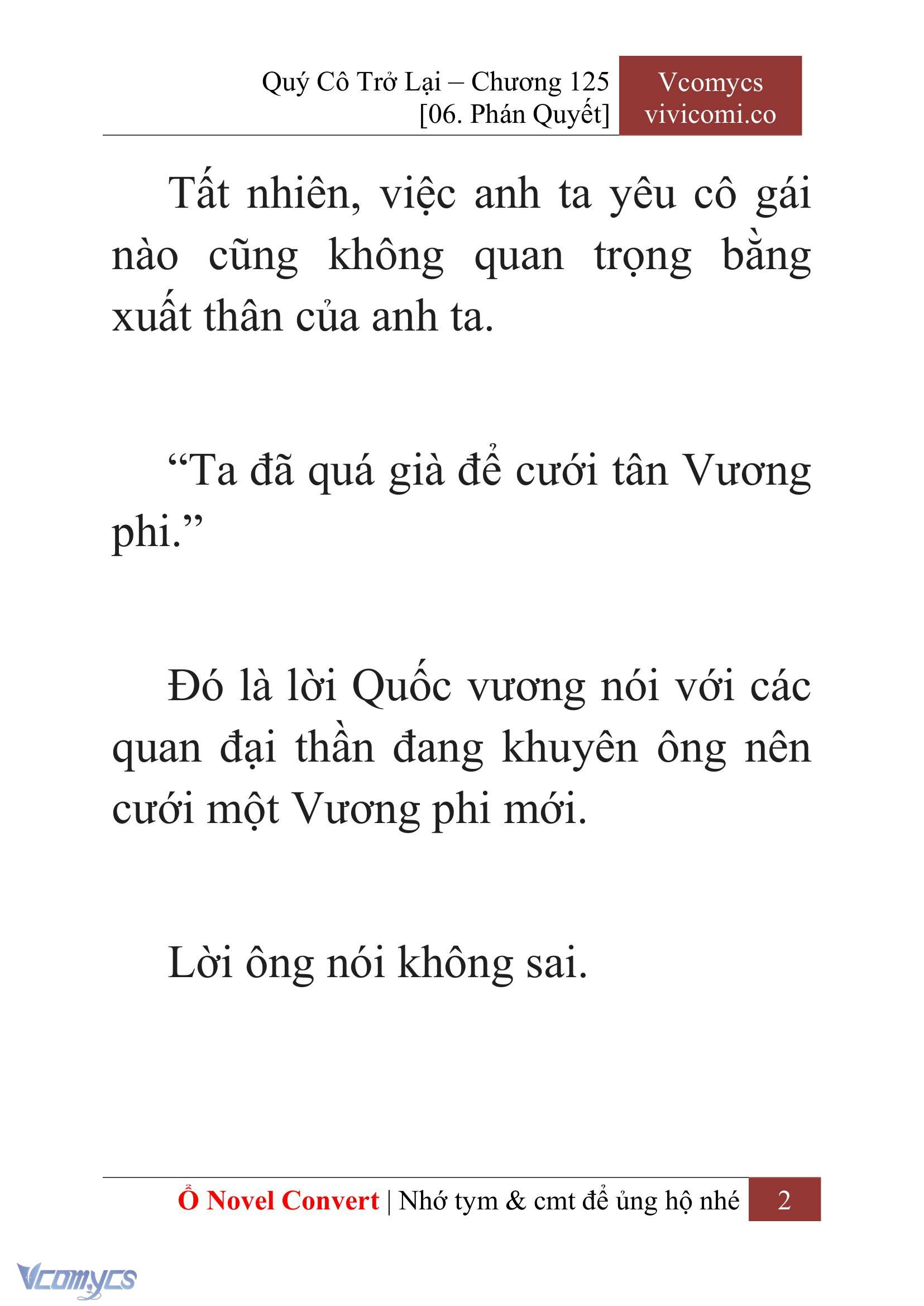 [Novel] Quý Cô Trở Lại Chapter 125 - Trang 5