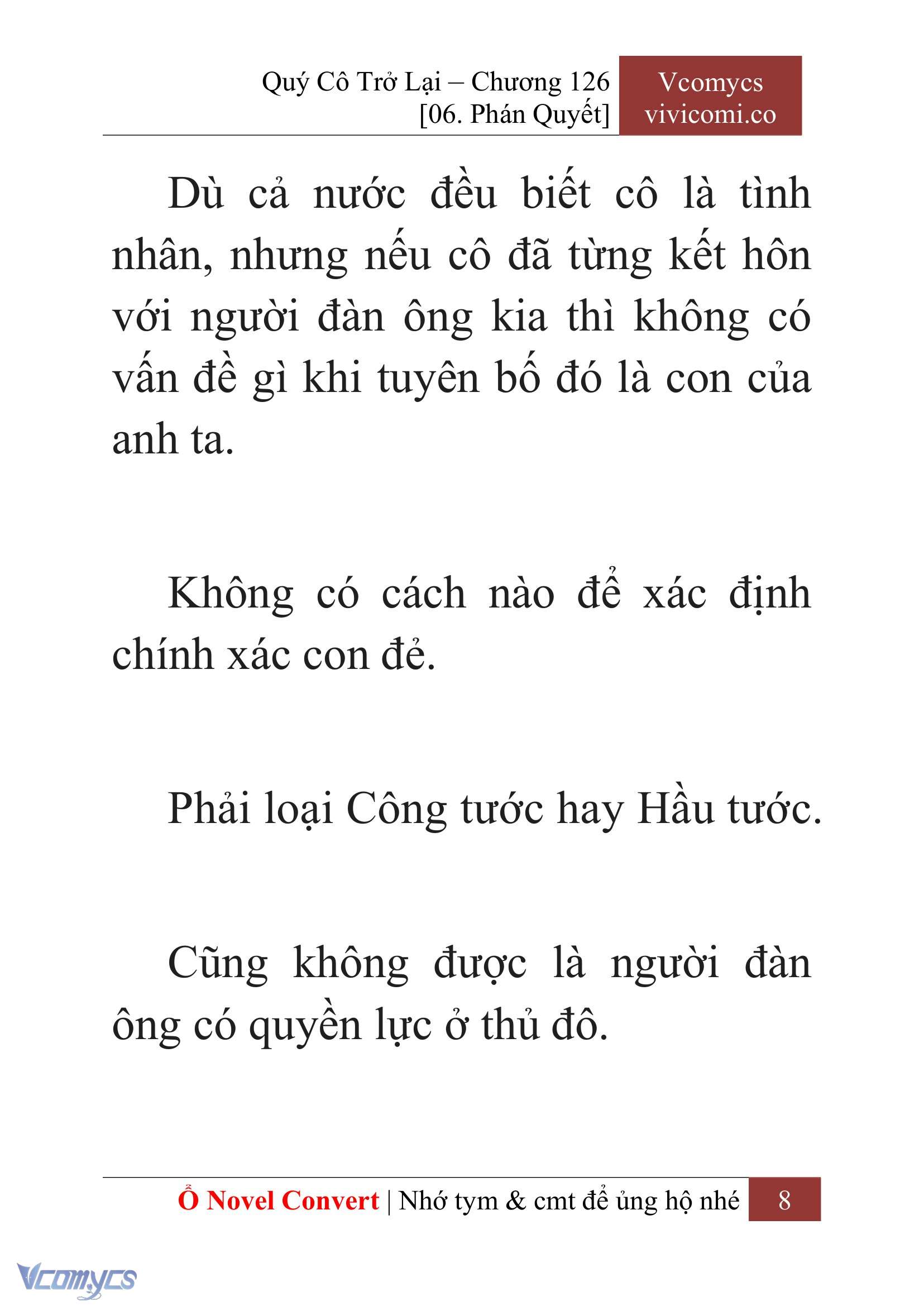 [Novel] Quý Cô Trở Lại Chapter 126 - Trang 11