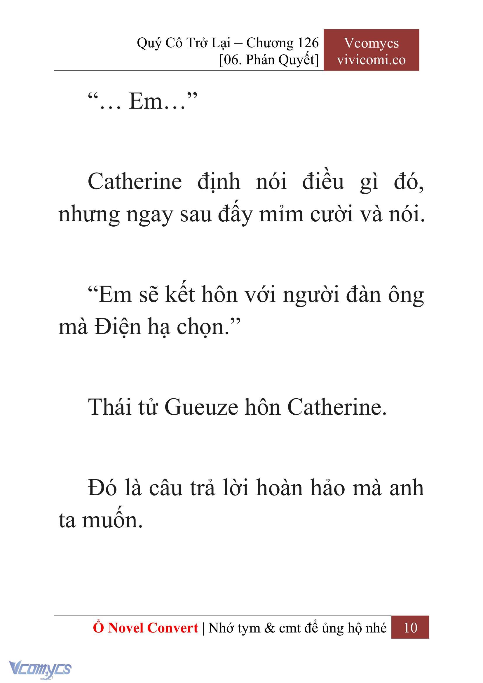 [Novel] Quý Cô Trở Lại Chapter 126 - Trang 13
