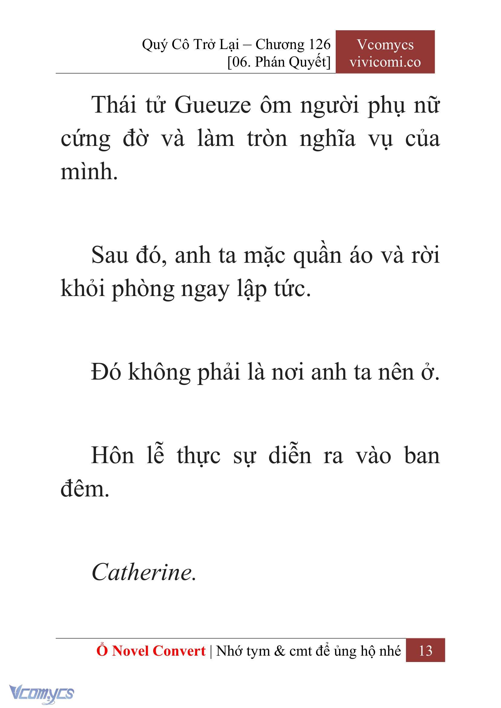 [Novel] Quý Cô Trở Lại Chapter 126 - Trang 16