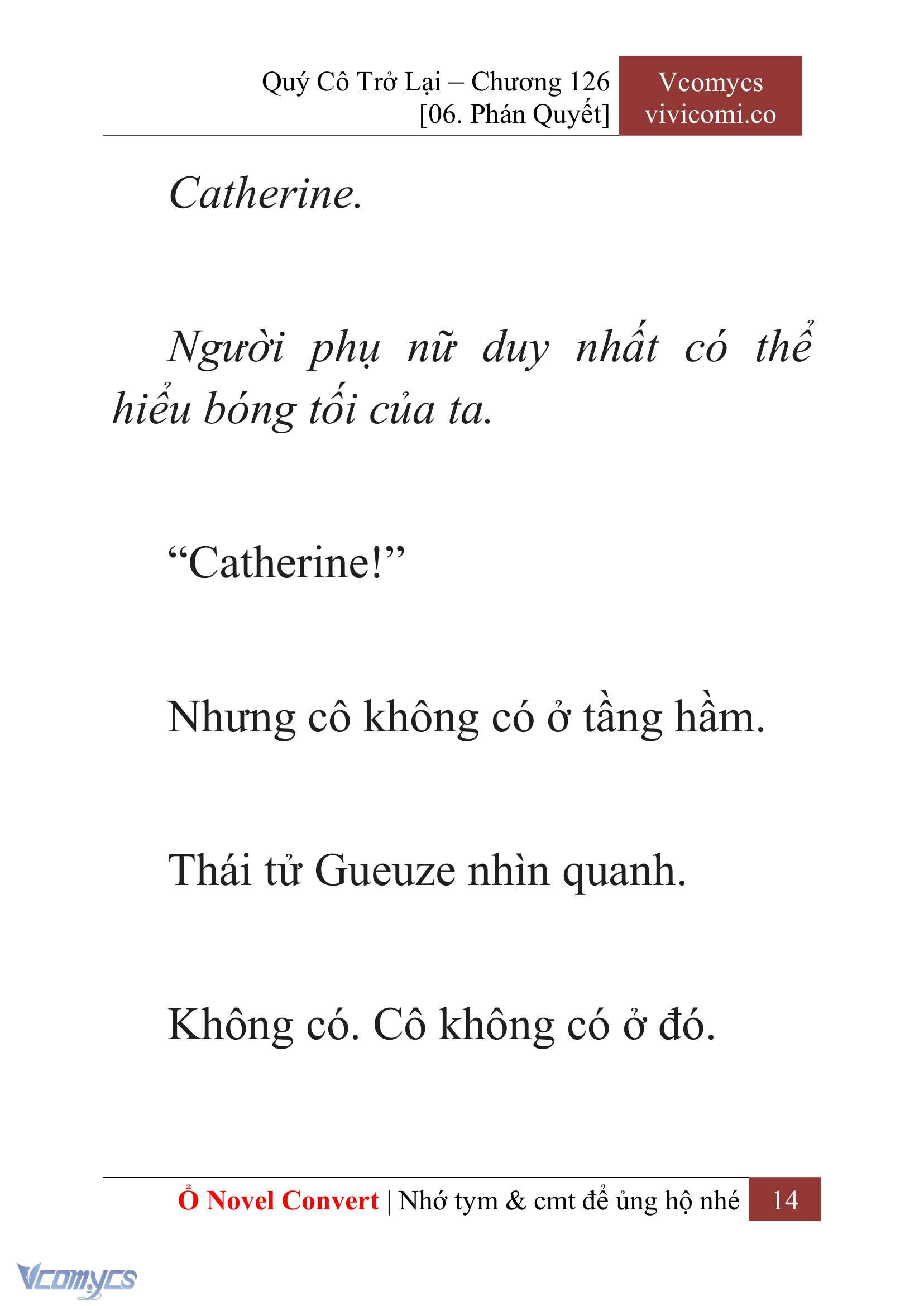 [Novel] Quý Cô Trở Lại Chapter 126 - Trang 17