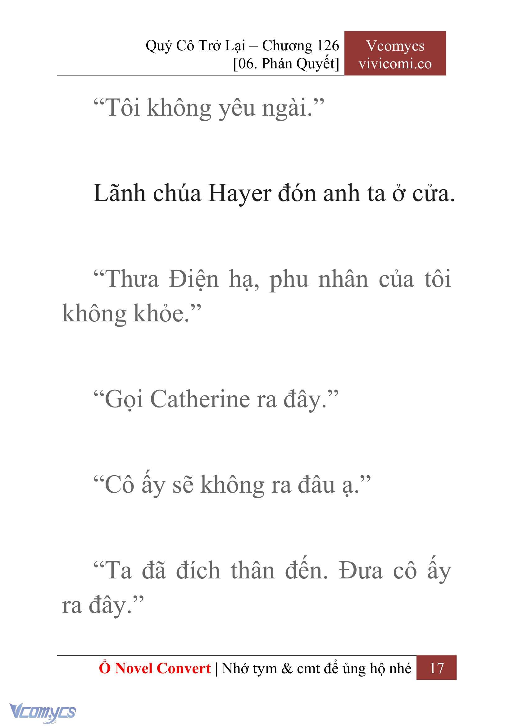 [Novel] Quý Cô Trở Lại Chapter 126 - Trang 20