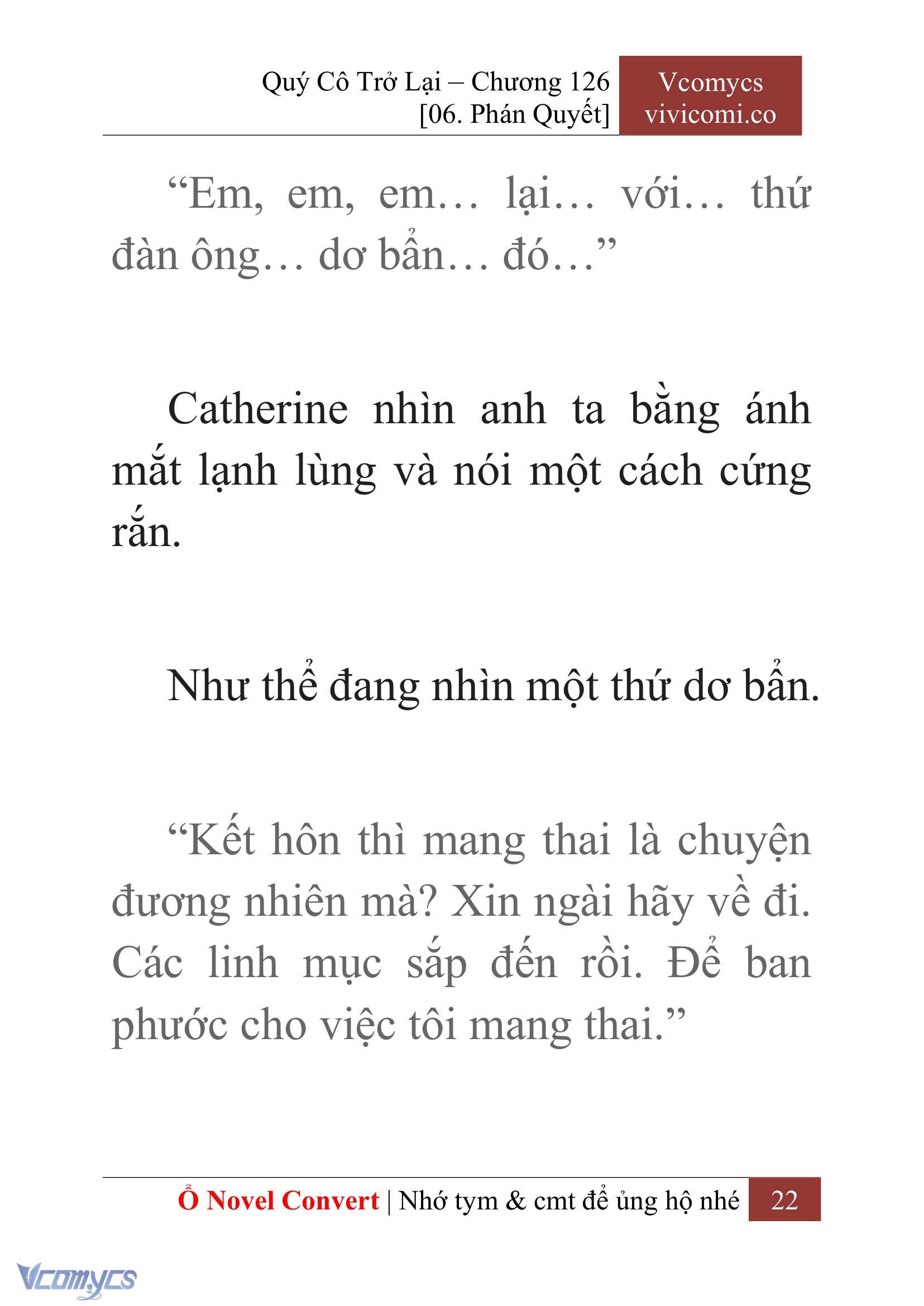 [Novel] Quý Cô Trở Lại Chapter 126 - Trang 25