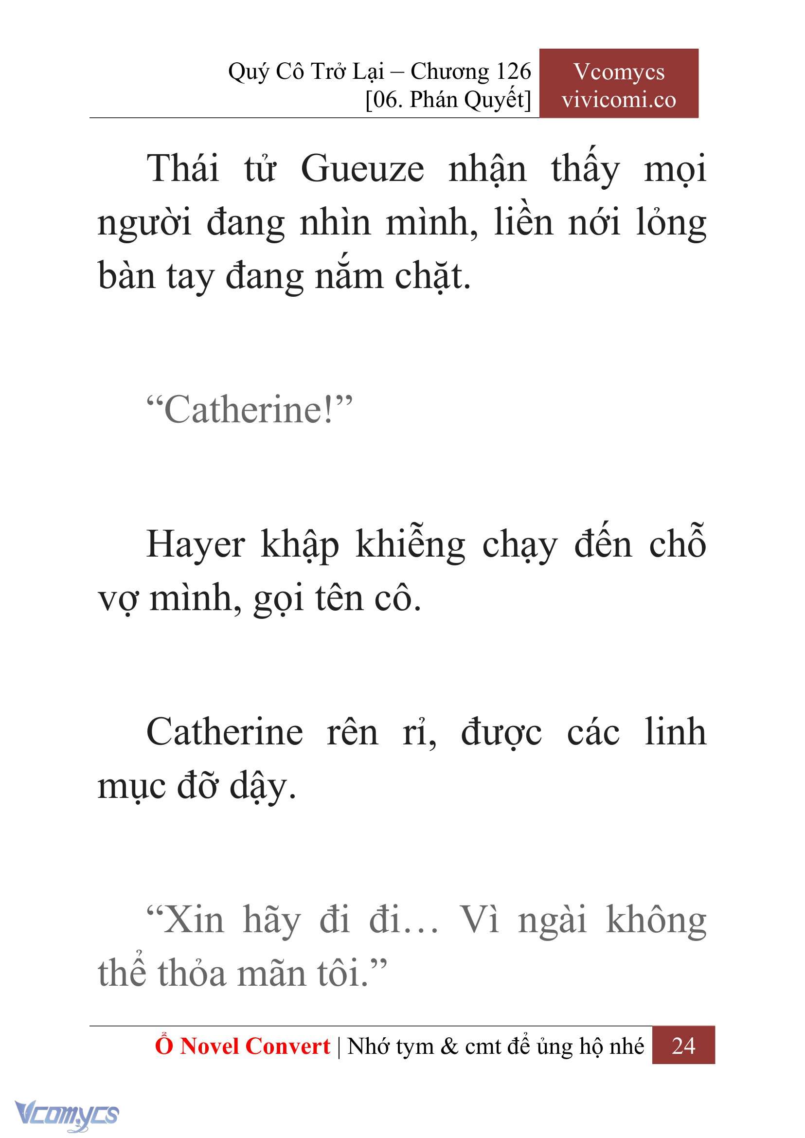 [Novel] Quý Cô Trở Lại Chapter 126 - Trang 27