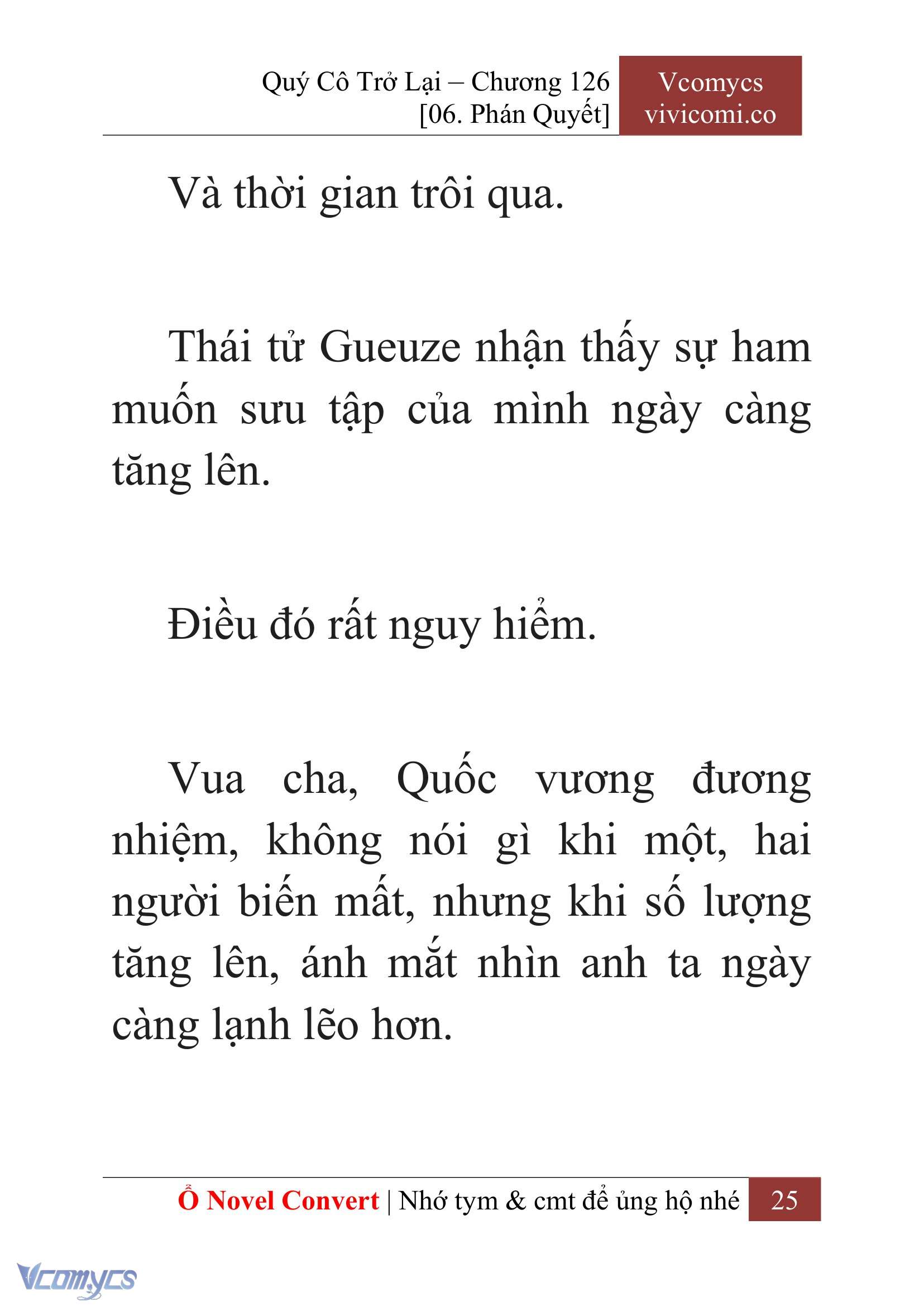 [Novel] Quý Cô Trở Lại Chapter 126 - Trang 28