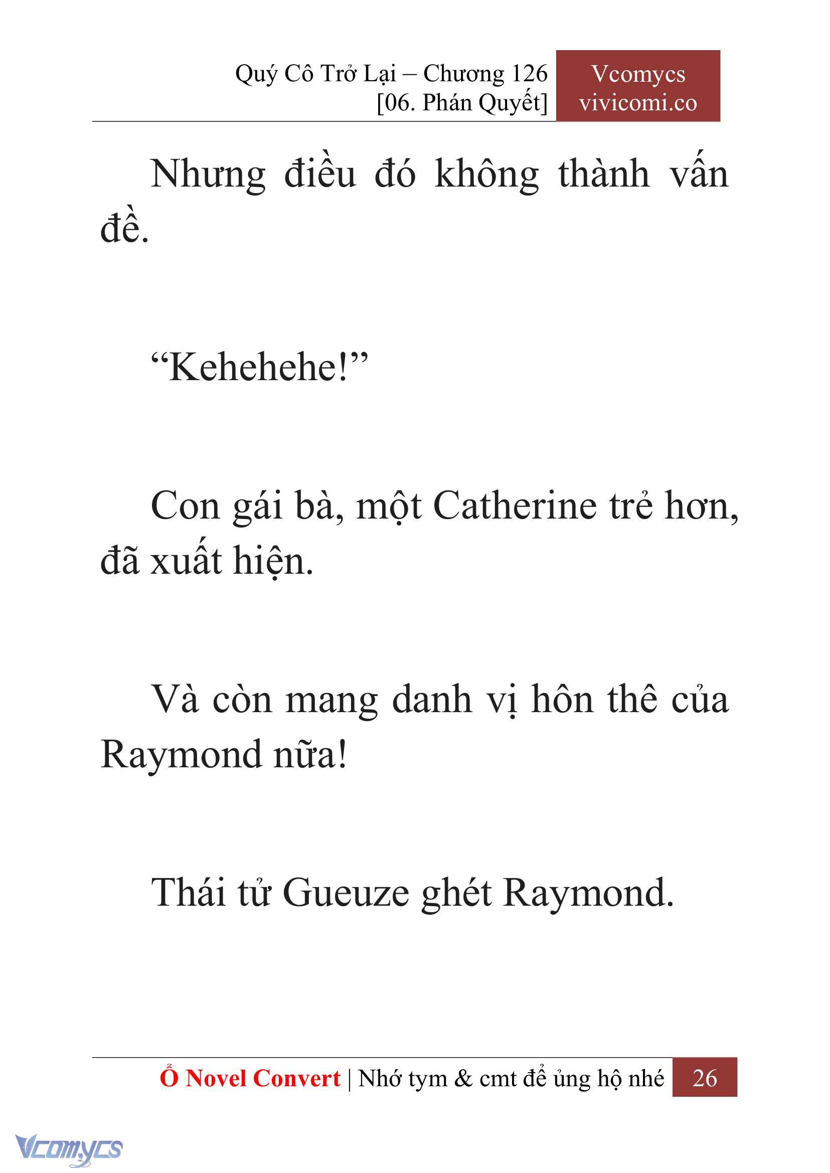 [Novel] Quý Cô Trở Lại Chapter 126 - Trang 29