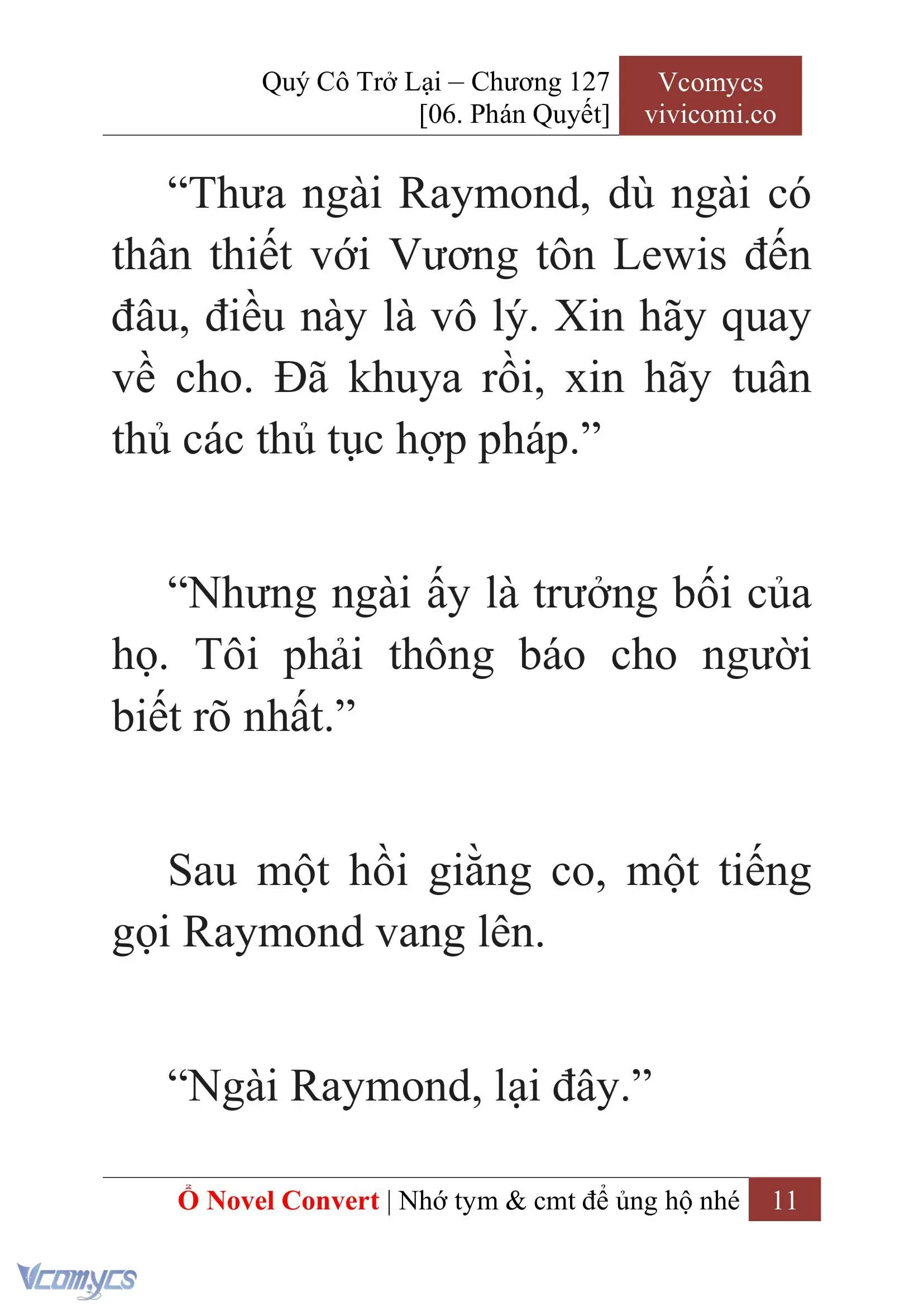 [Novel] Quý Cô Trở Lại Chapter 127 - Trang 14