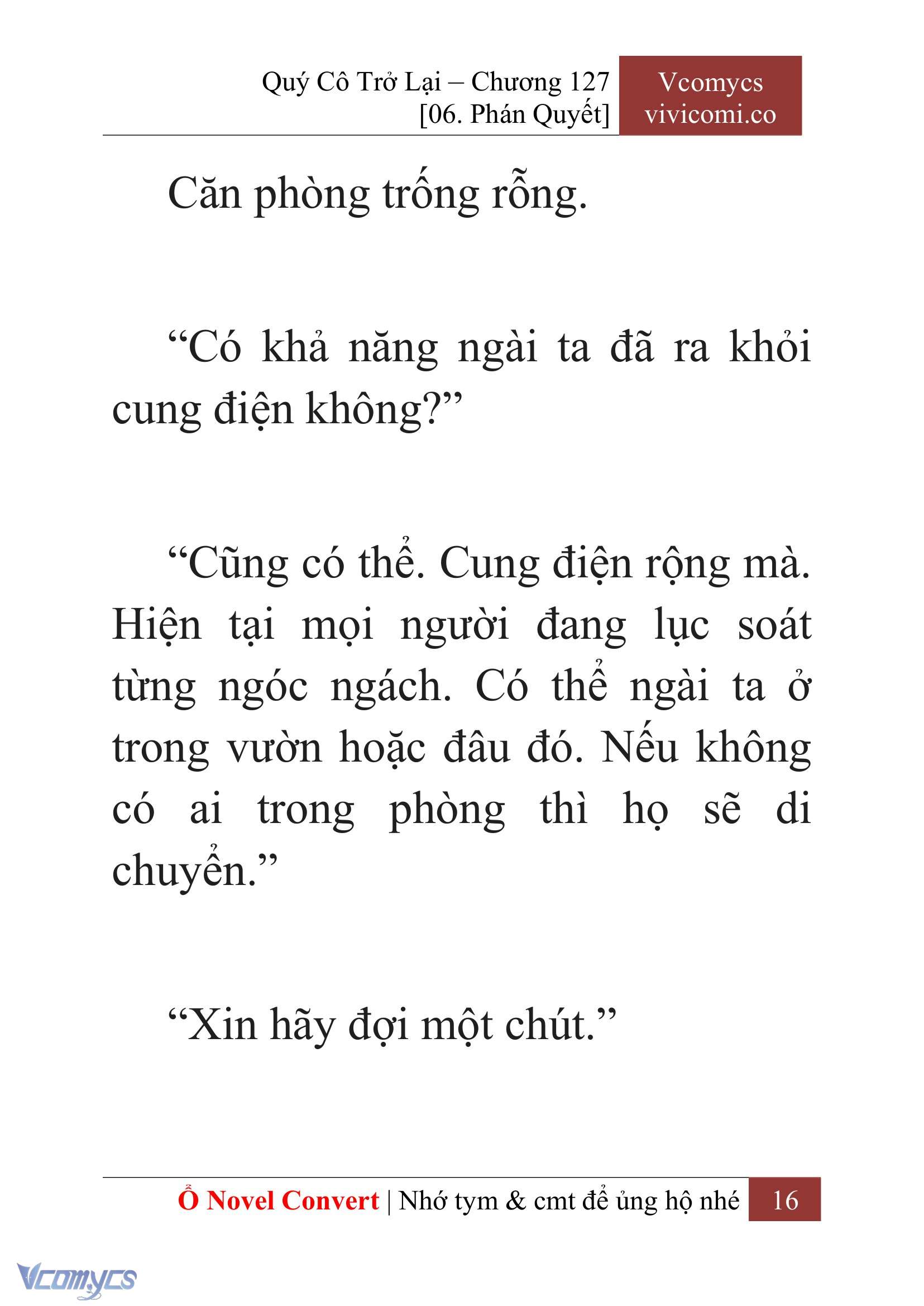 [Novel] Quý Cô Trở Lại Chapter 127 - Trang 19
