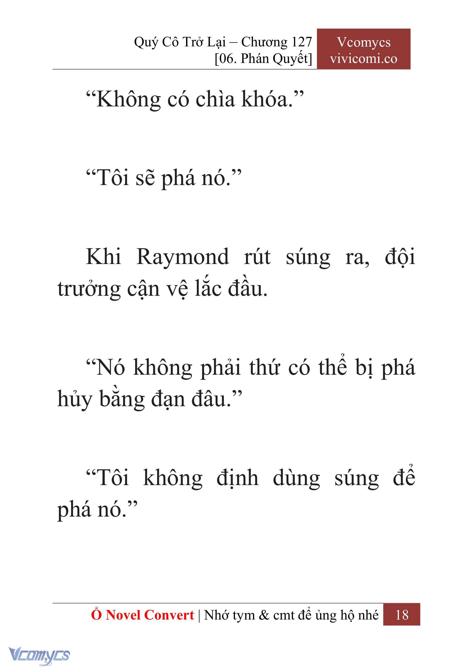 [Novel] Quý Cô Trở Lại Chapter 127 - Trang 21
