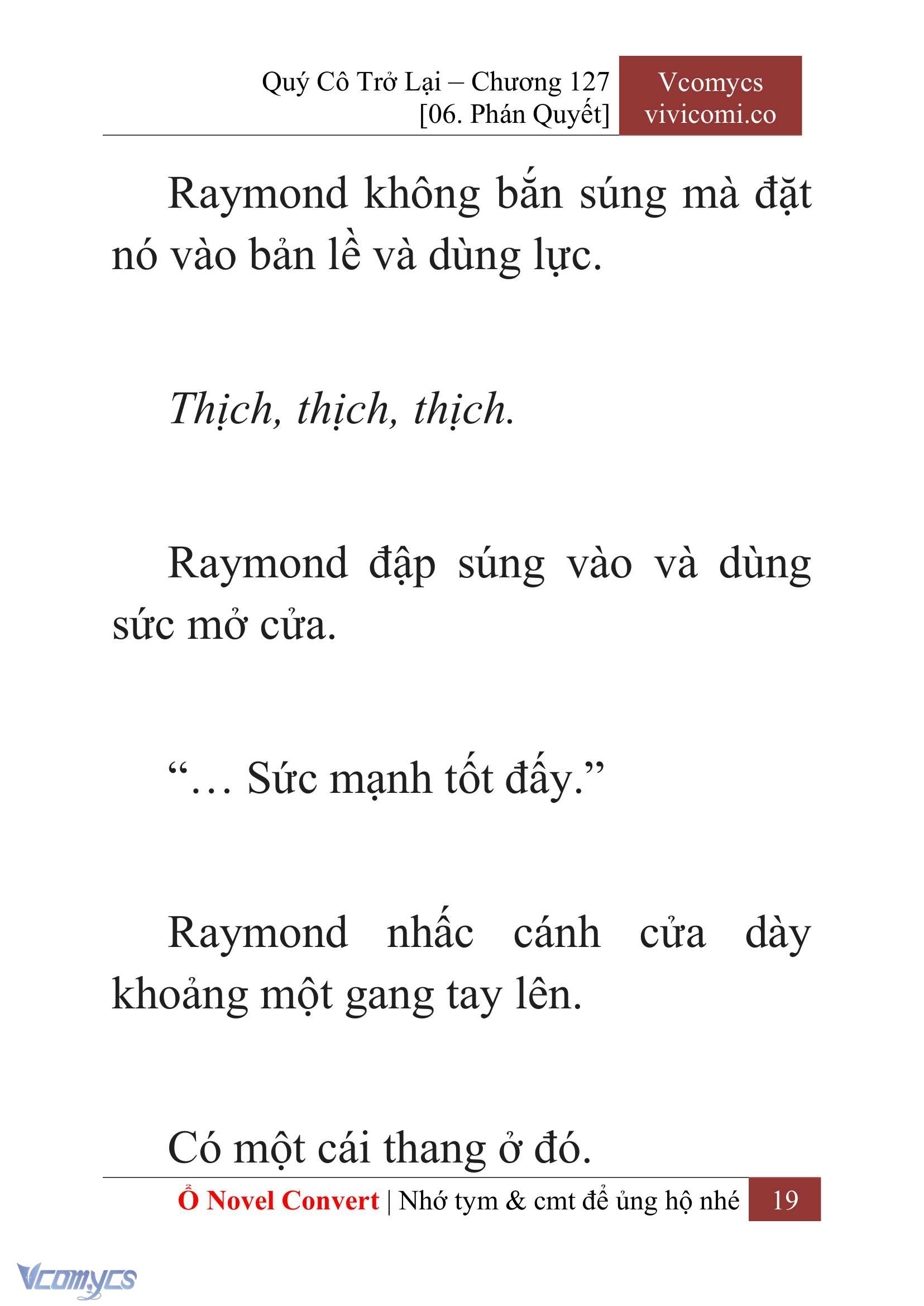[Novel] Quý Cô Trở Lại Chapter 127 - Trang 22
