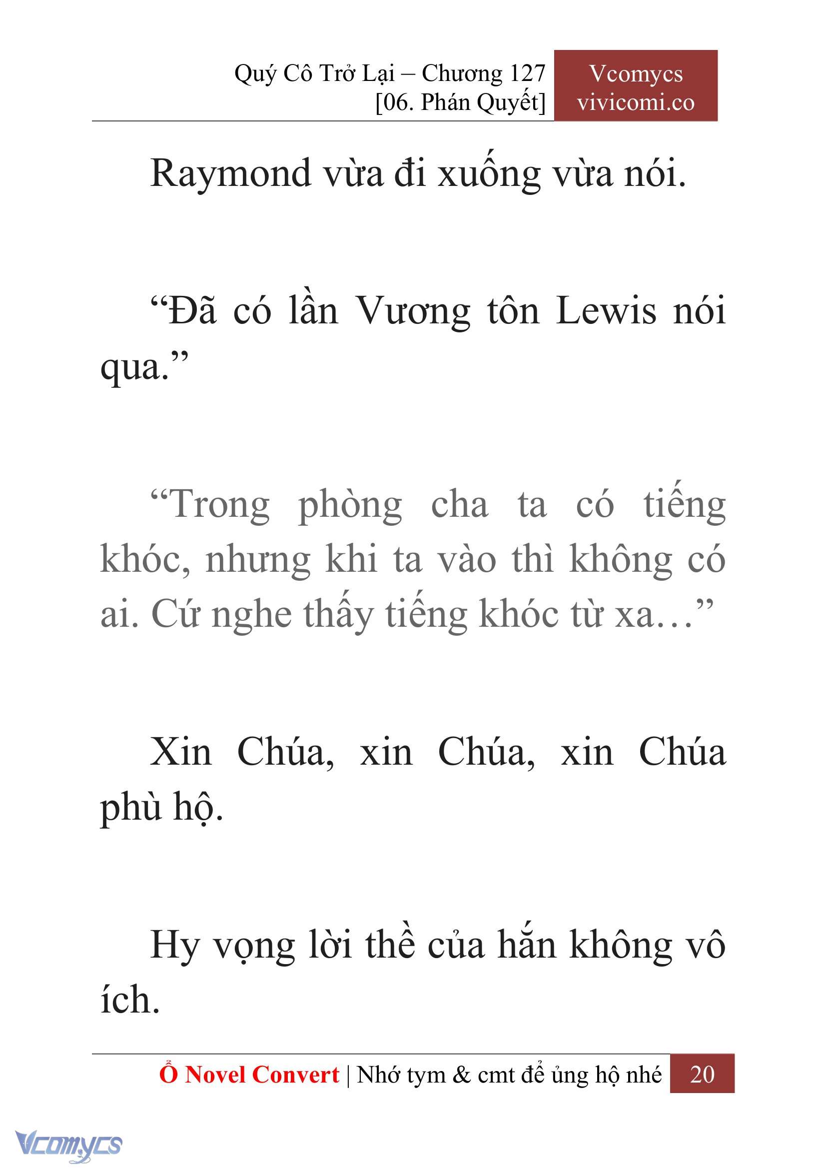 [Novel] Quý Cô Trở Lại Chapter 127 - Trang 23