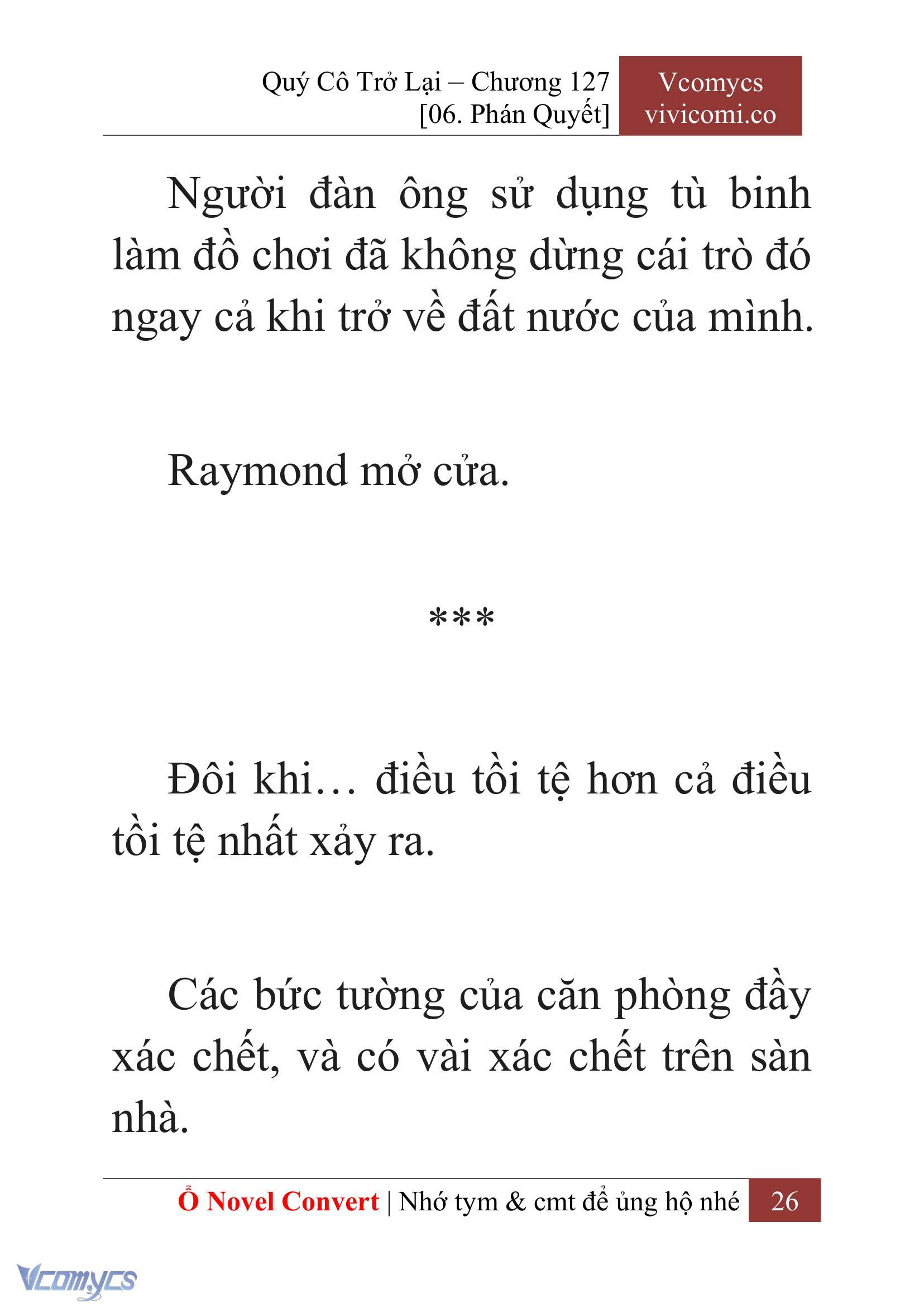[Novel] Quý Cô Trở Lại Chapter 127 - Trang 29