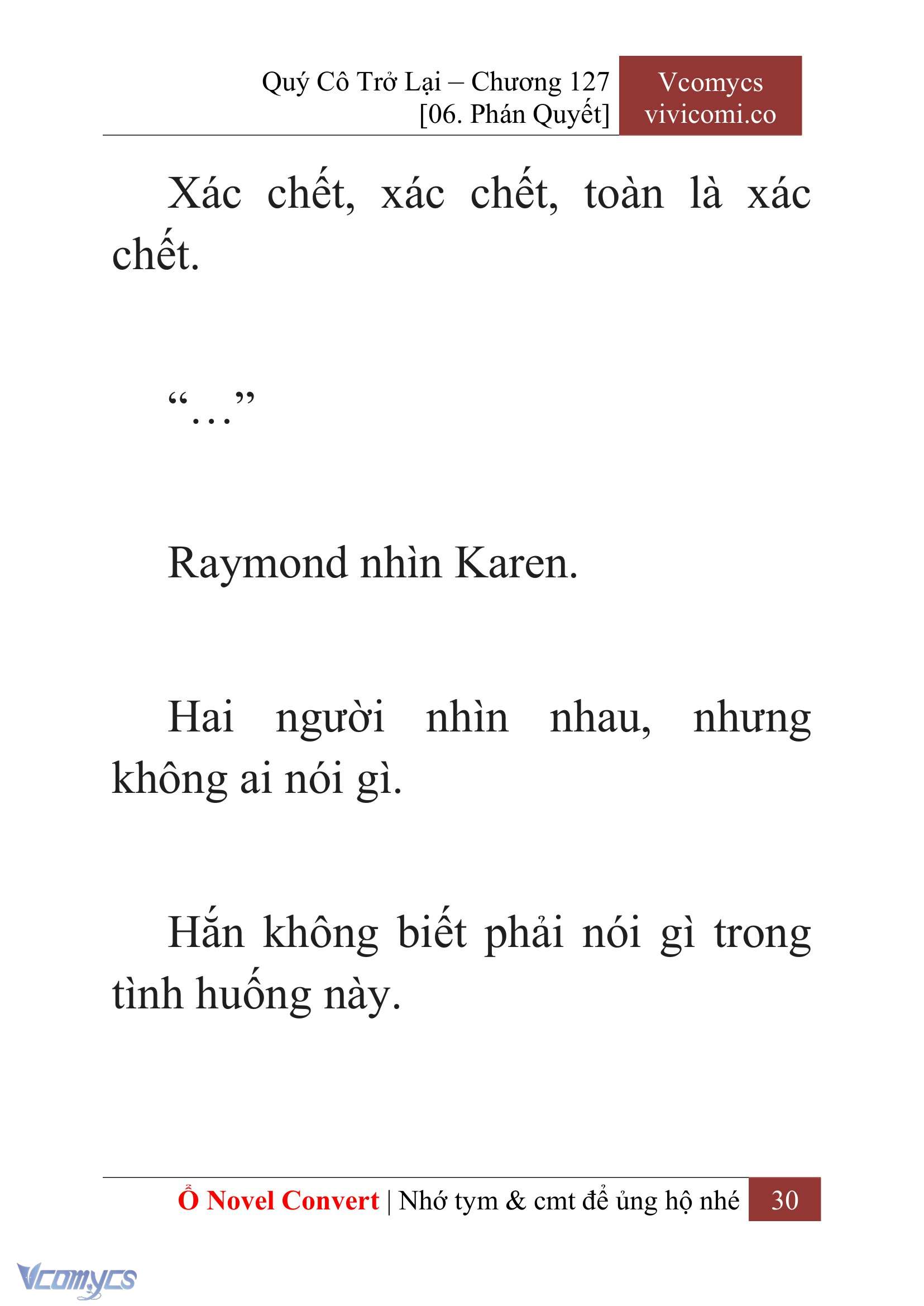 [Novel] Quý Cô Trở Lại Chapter 127 - Trang 33