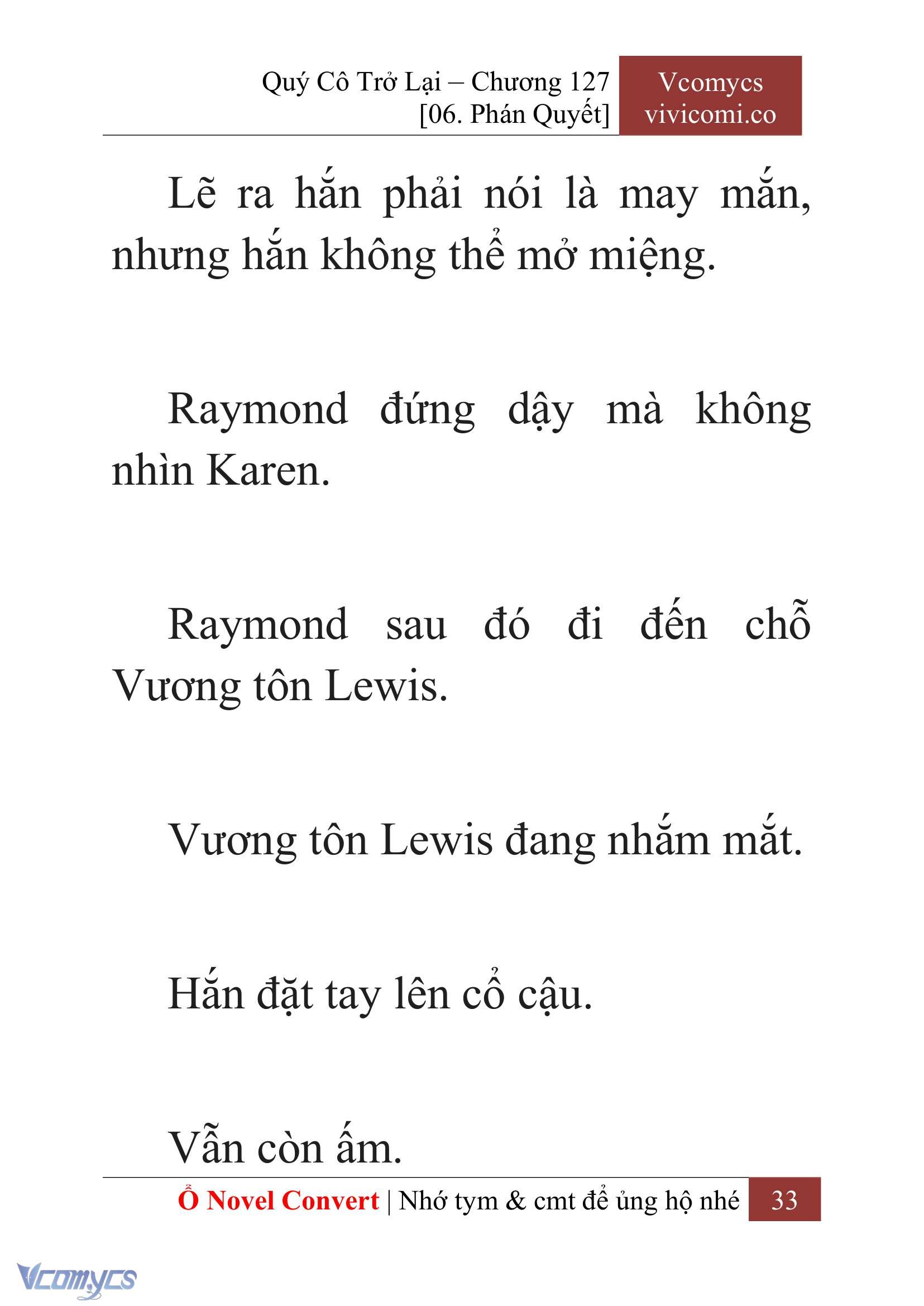 [Novel] Quý Cô Trở Lại Chapter 127 - Trang 36