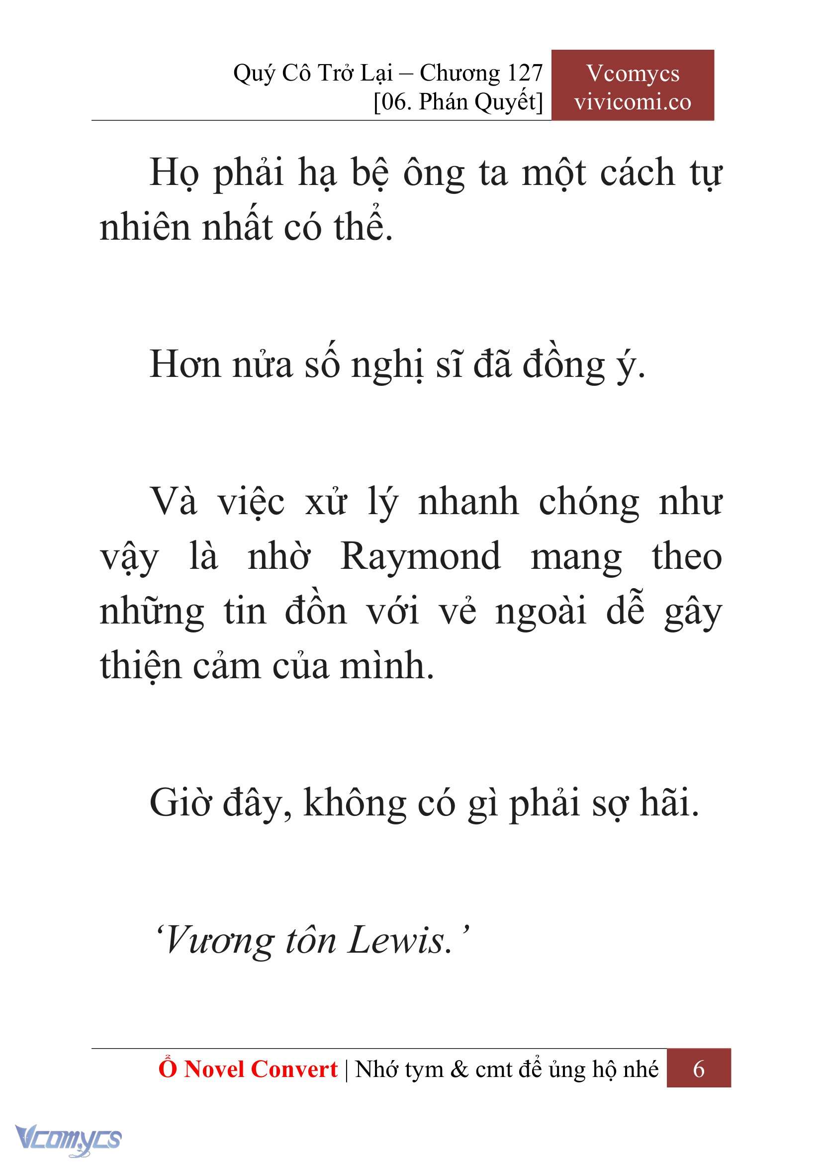 [Novel] Quý Cô Trở Lại Chapter 127 - Trang 9