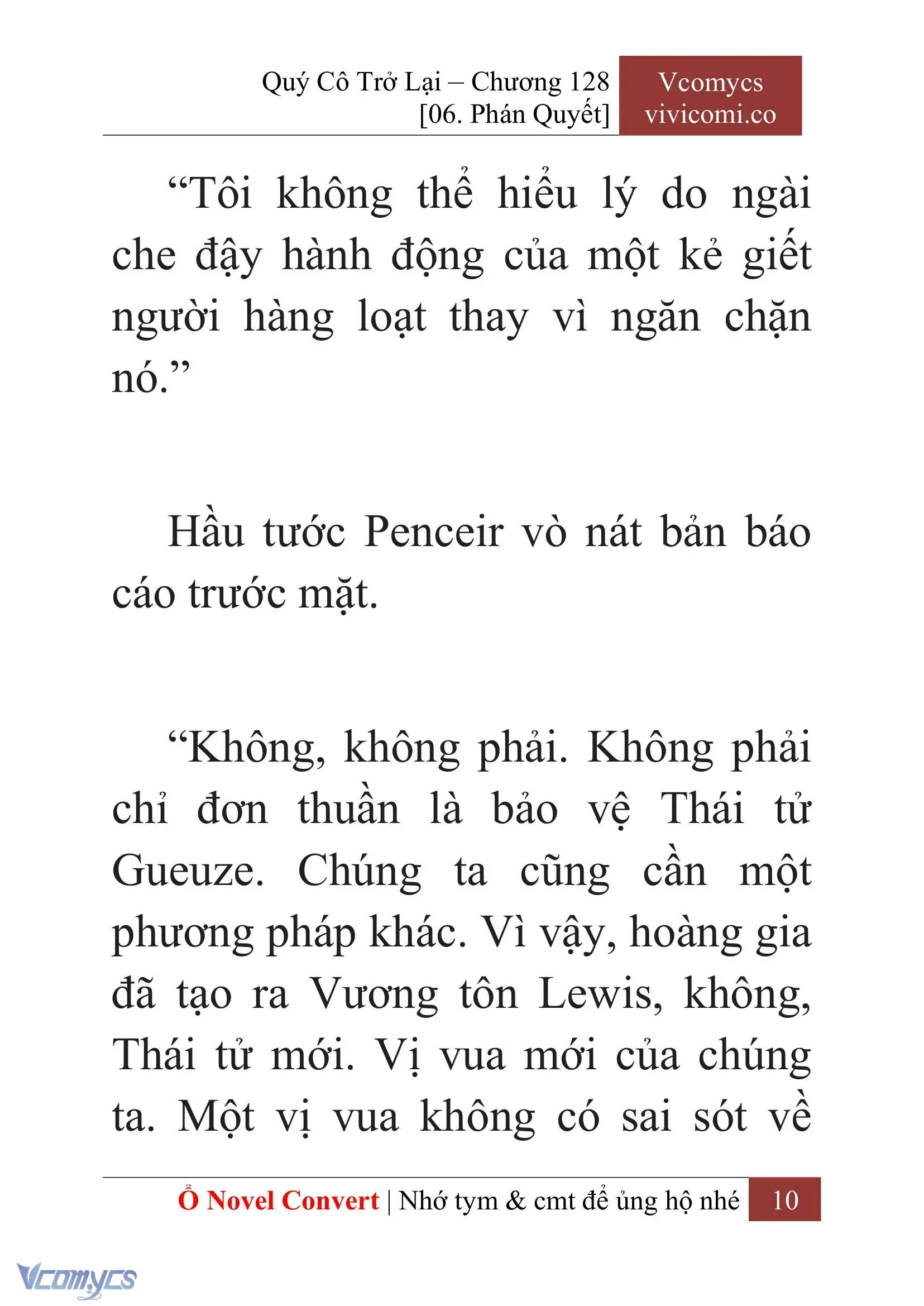 [Novel] Quý Cô Trở Lại Chapter 128 - Trang 13
