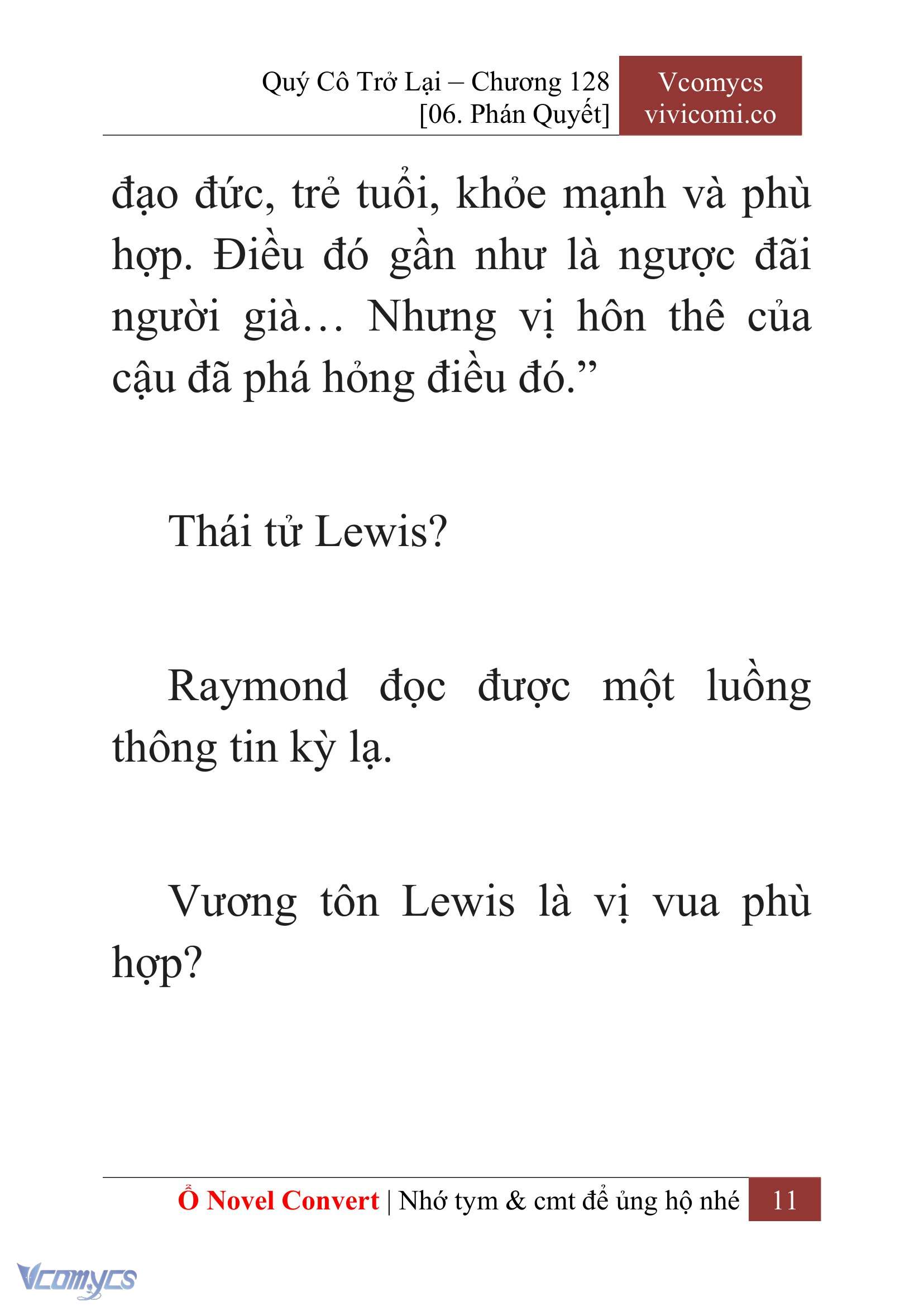 [Novel] Quý Cô Trở Lại Chapter 128 - Trang 14