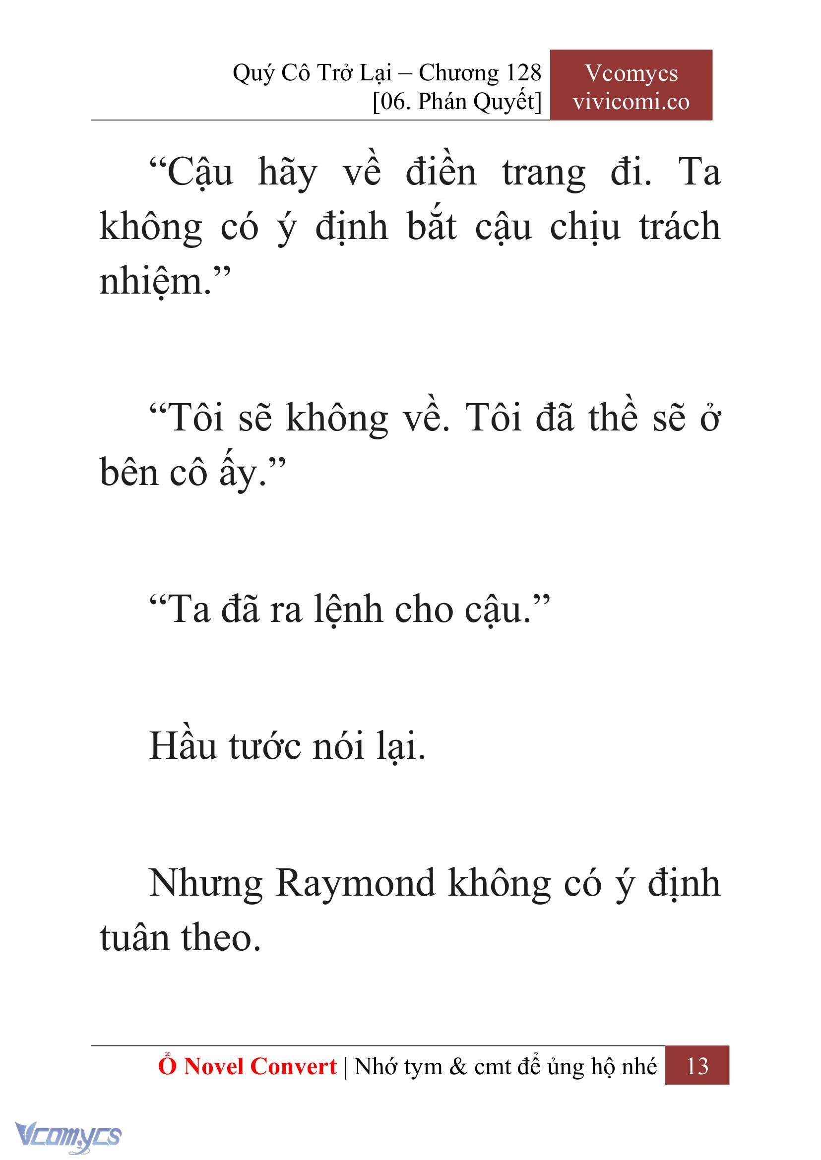 [Novel] Quý Cô Trở Lại Chapter 128 - Trang 16