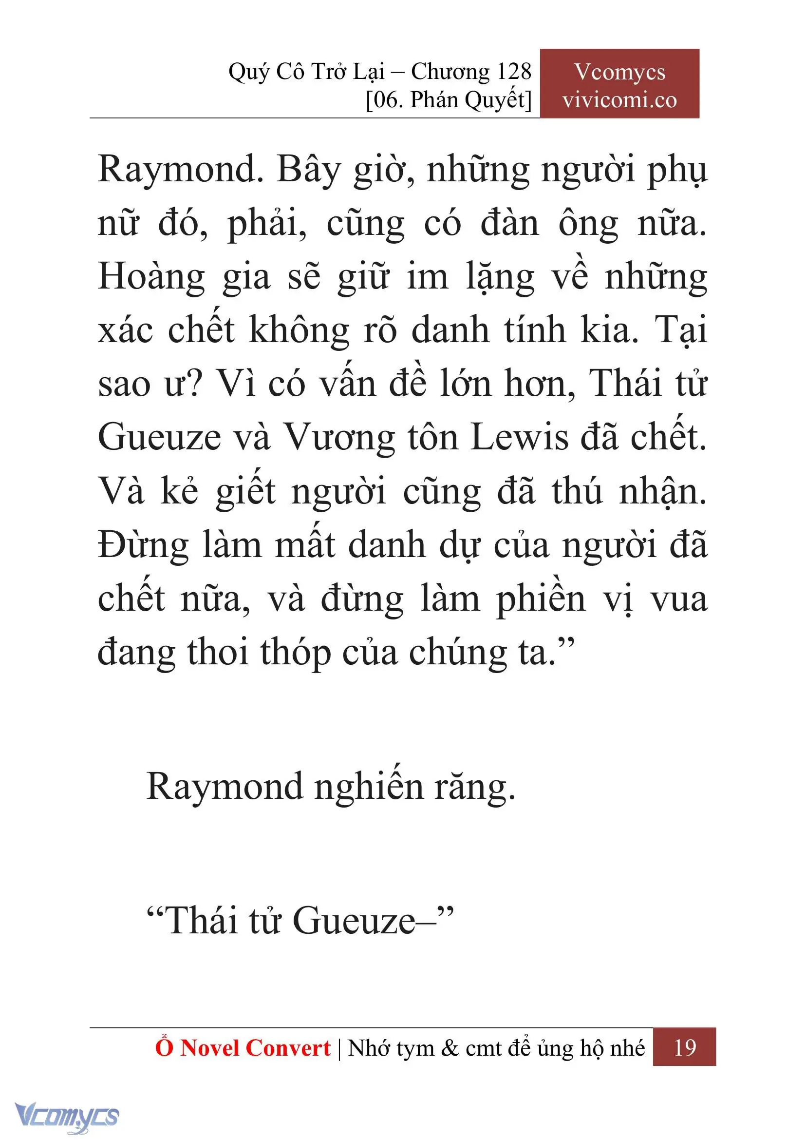 [Novel] Quý Cô Trở Lại Chapter 128 - Trang 22