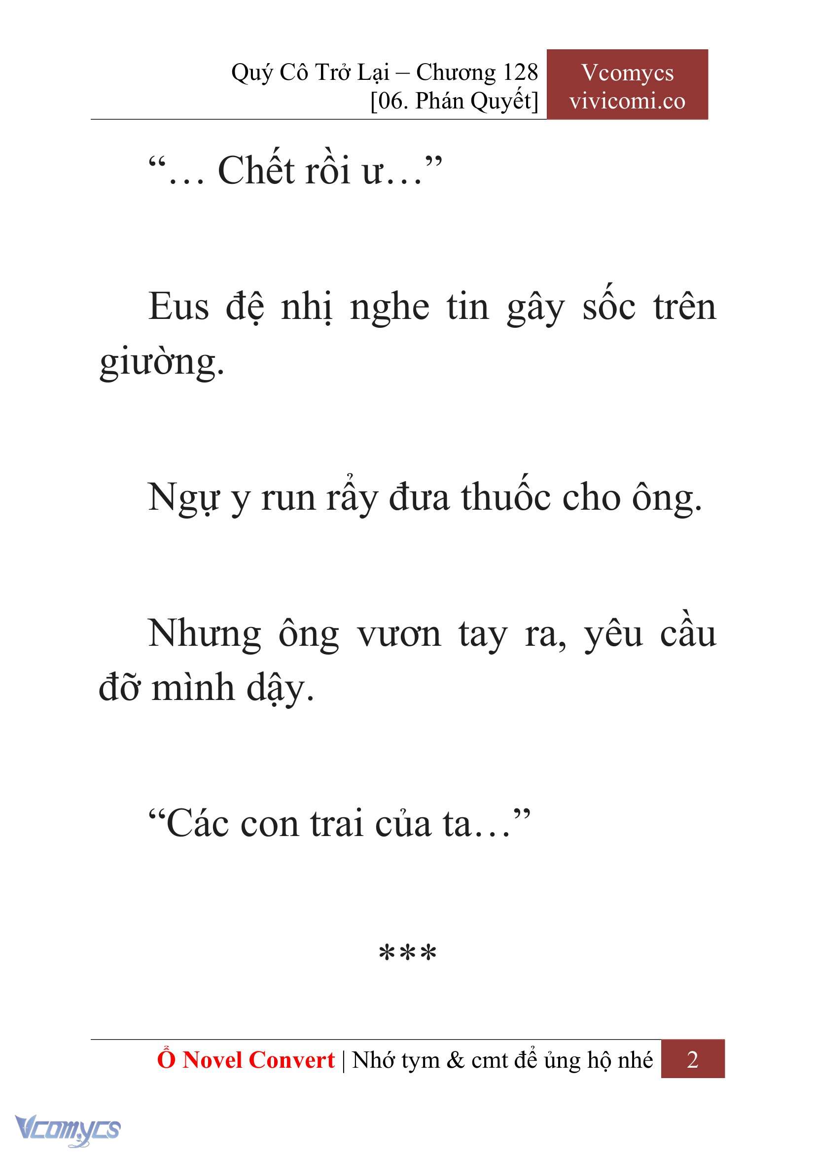 [Novel] Quý Cô Trở Lại Chapter 128 - Trang 5