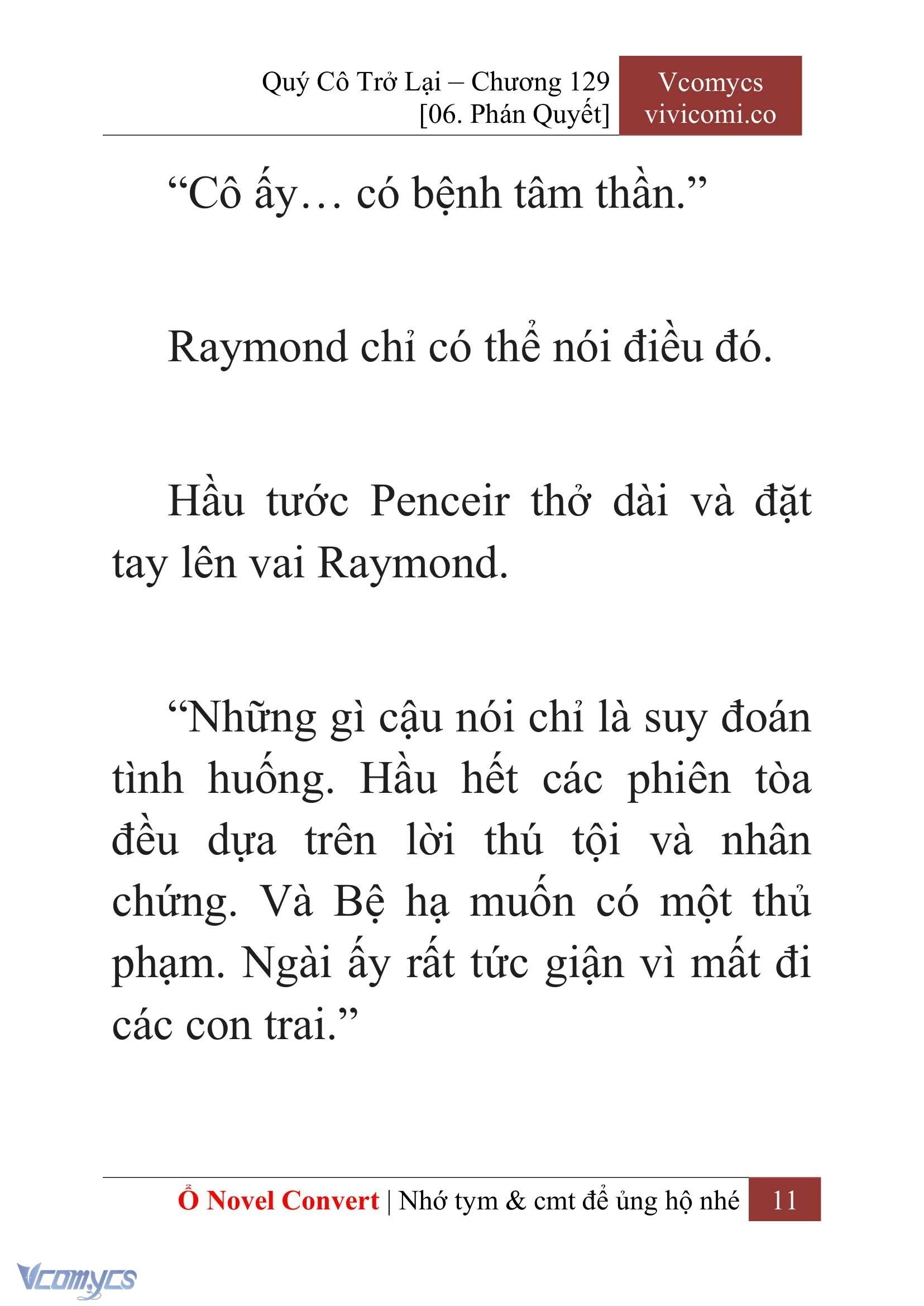 [Novel] Quý Cô Trở Lại Chapter 129 - Trang 14