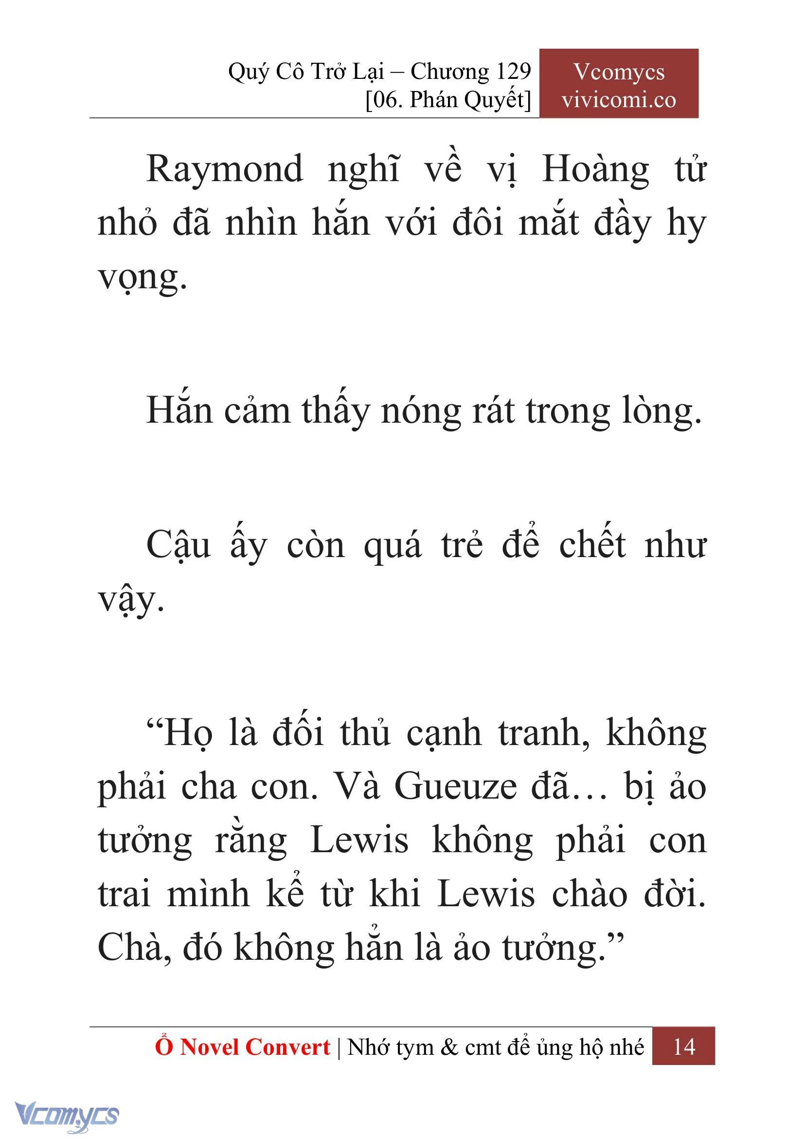 [Novel] Quý Cô Trở Lại Chapter 129 - Trang 17