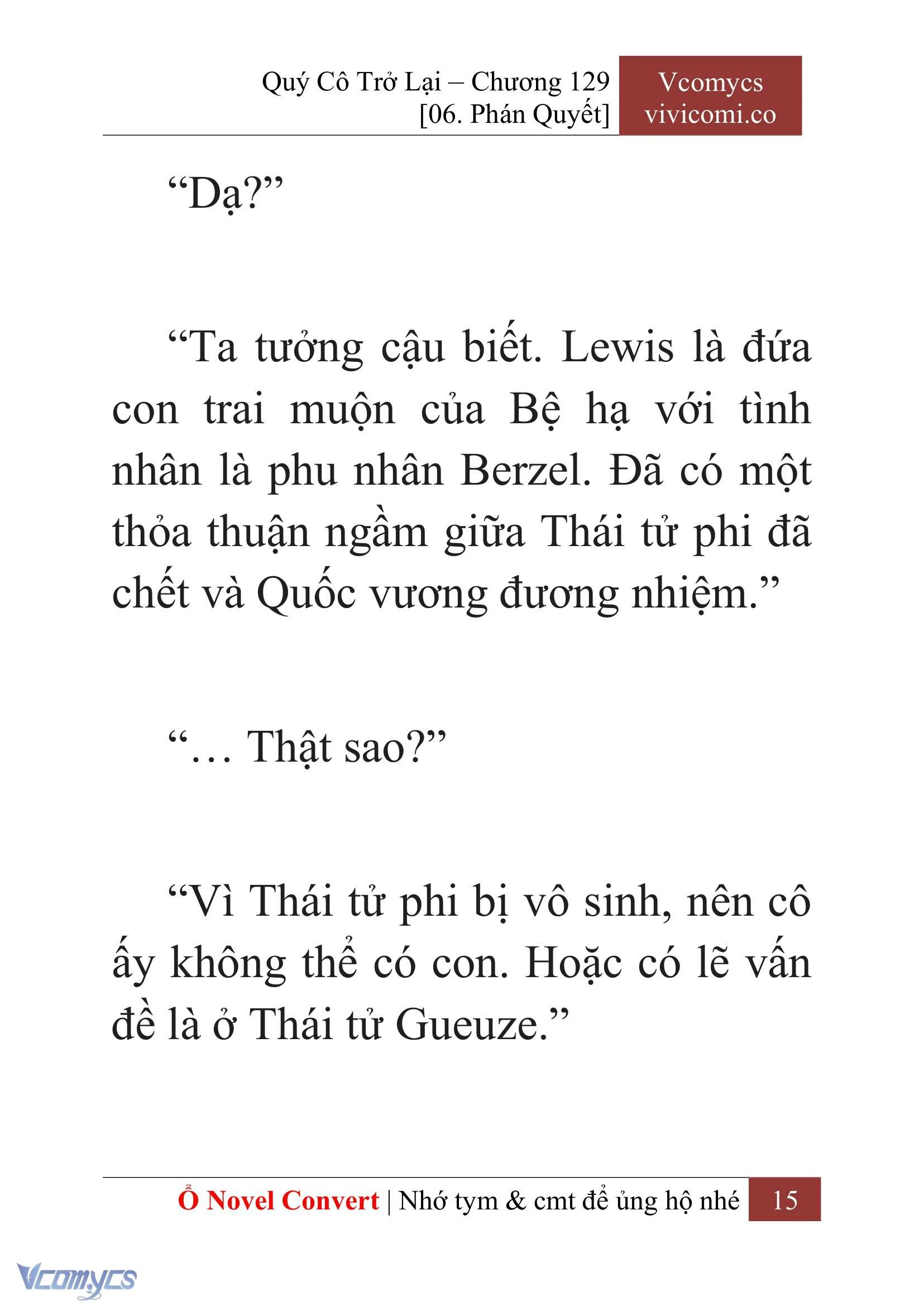 [Novel] Quý Cô Trở Lại Chapter 129 - Trang 18