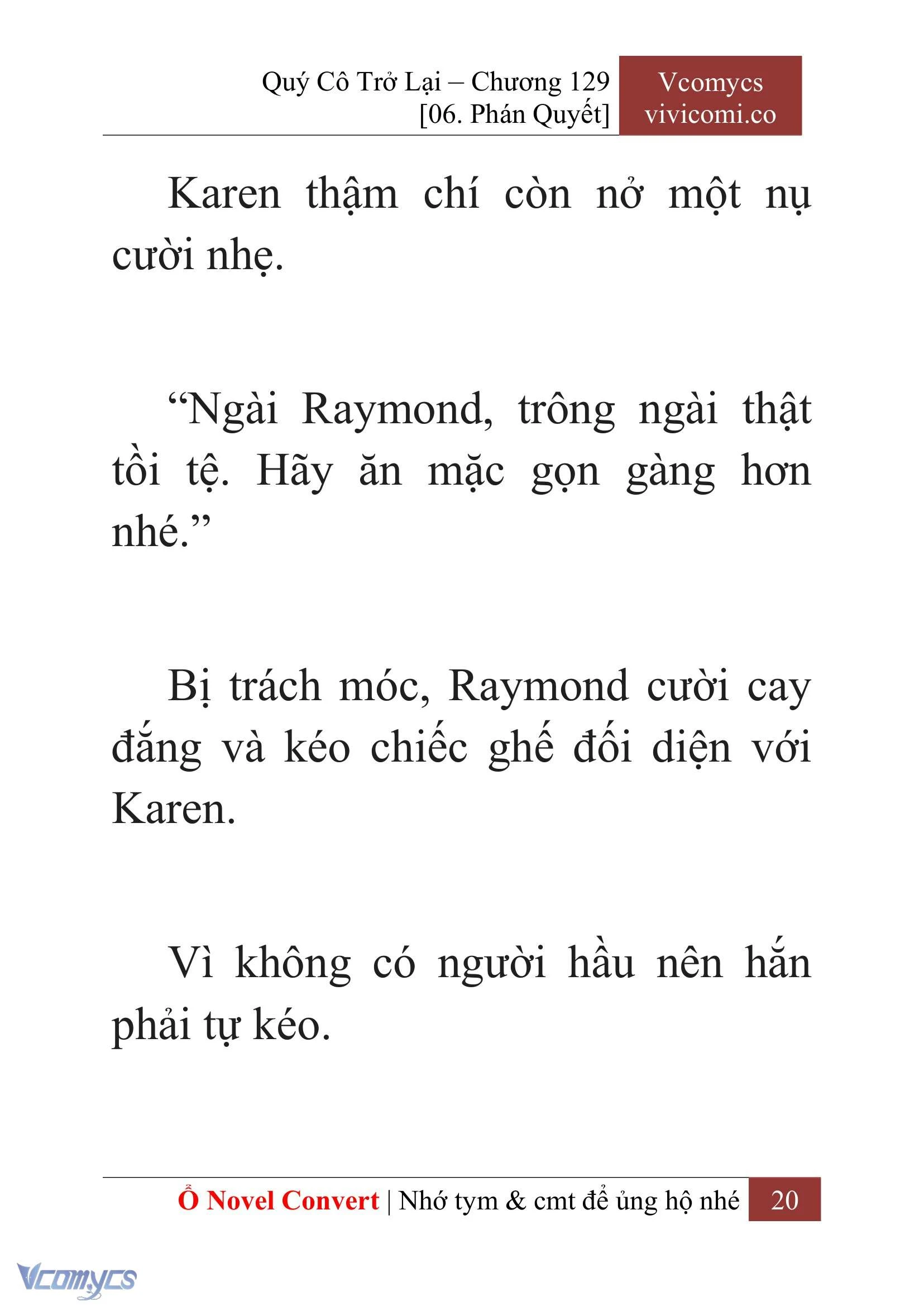 [Novel] Quý Cô Trở Lại Chapter 129 - Trang 23