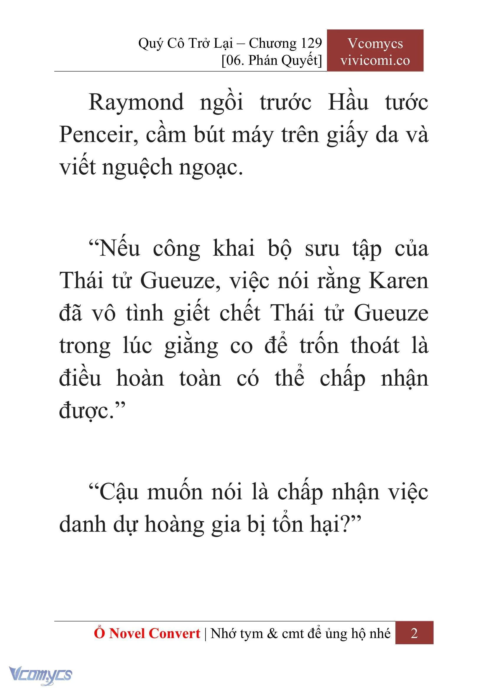 [Novel] Quý Cô Trở Lại Chapter 129 - Trang 5