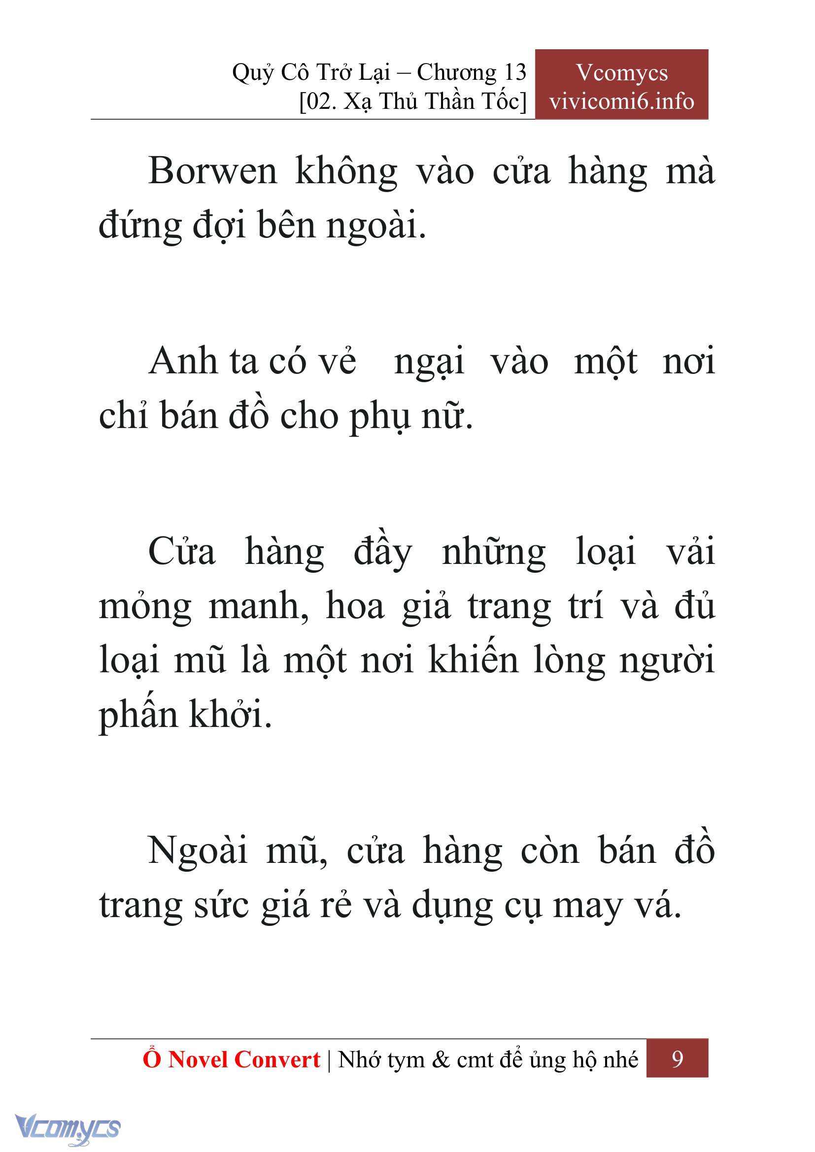 [Novel] Quý Cô Trở Lại Chapter 13 - Trang 12