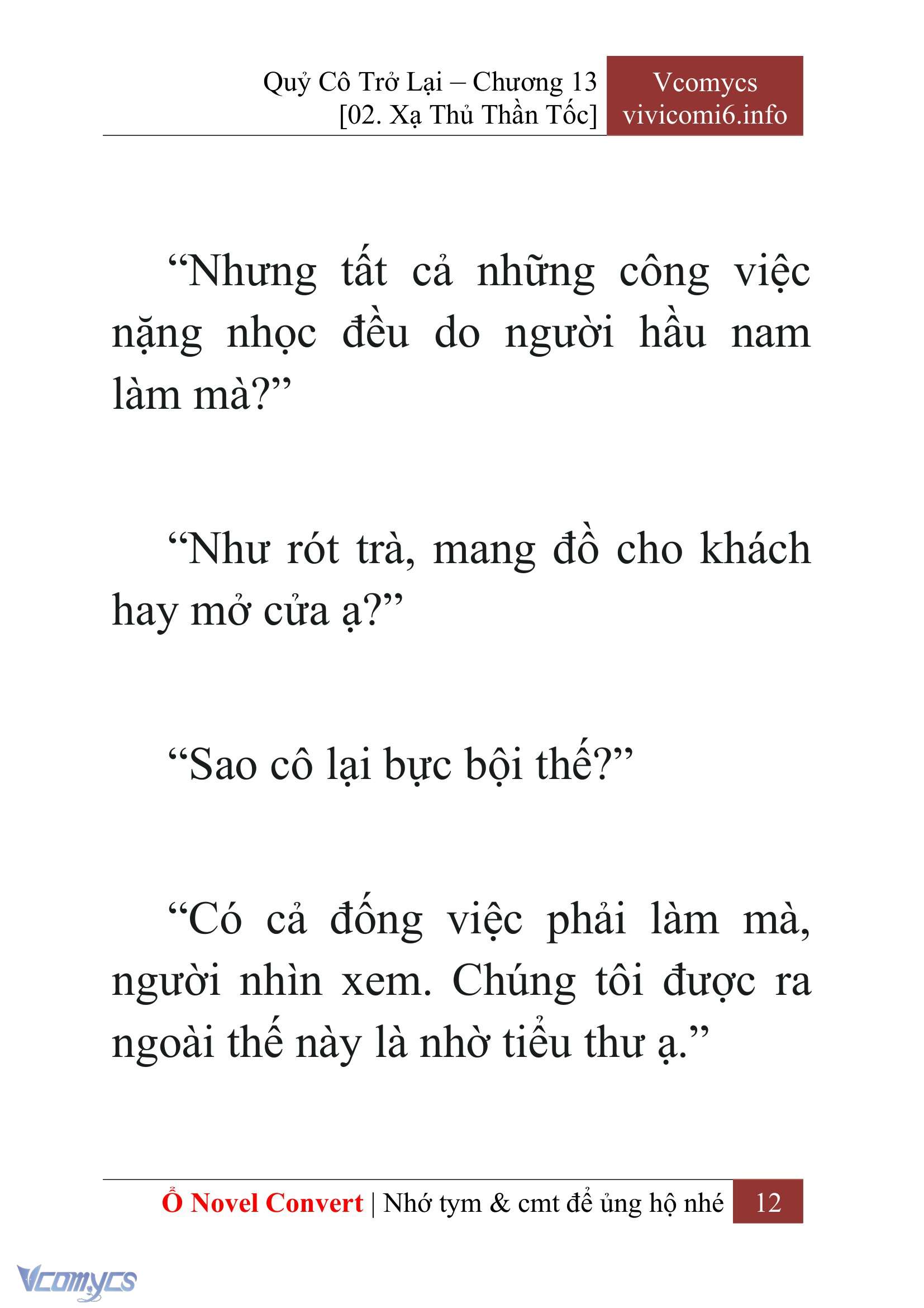 [Novel] Quý Cô Trở Lại Chapter 13 - Trang 15