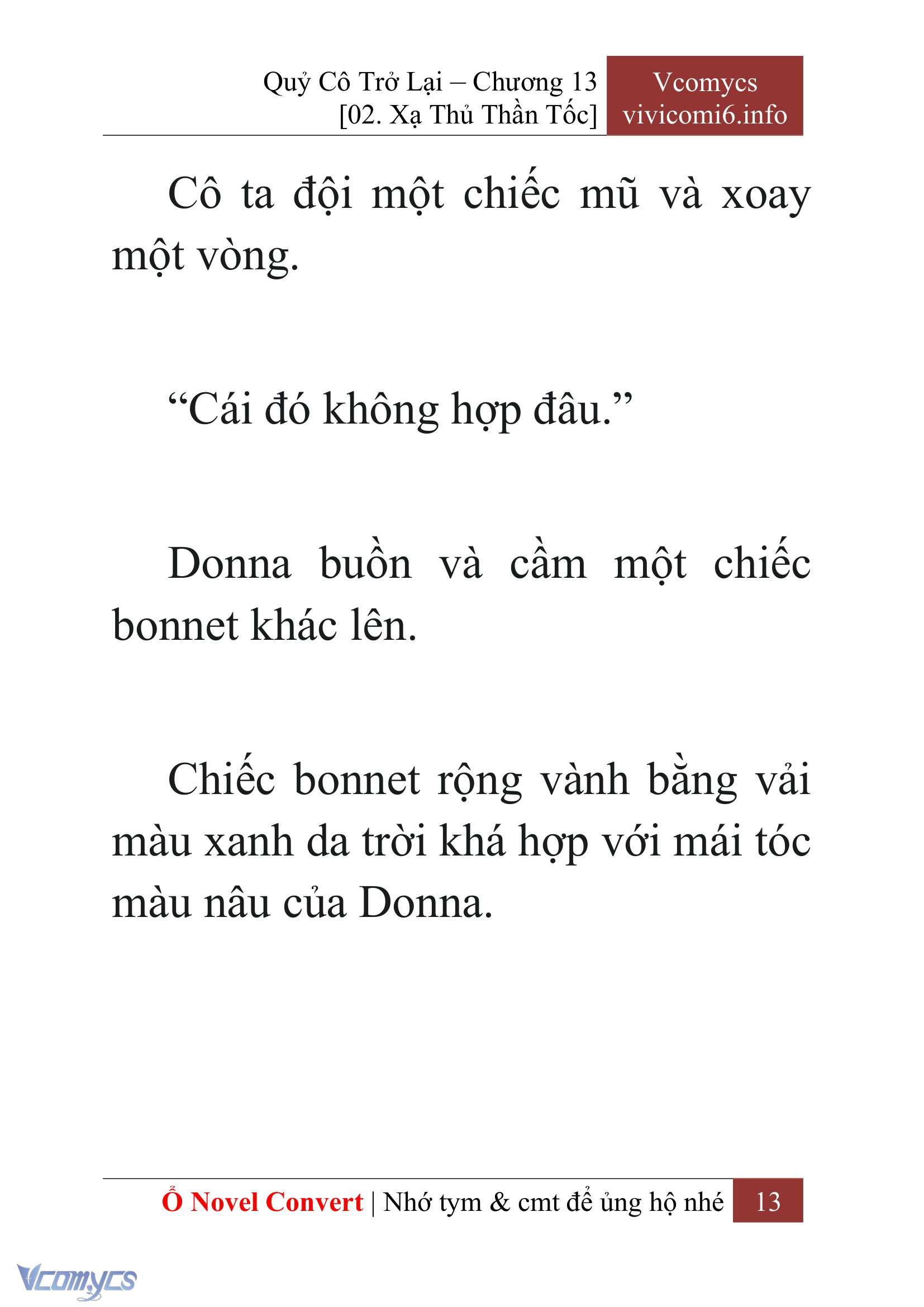 [Novel] Quý Cô Trở Lại Chapter 13 - Trang 16