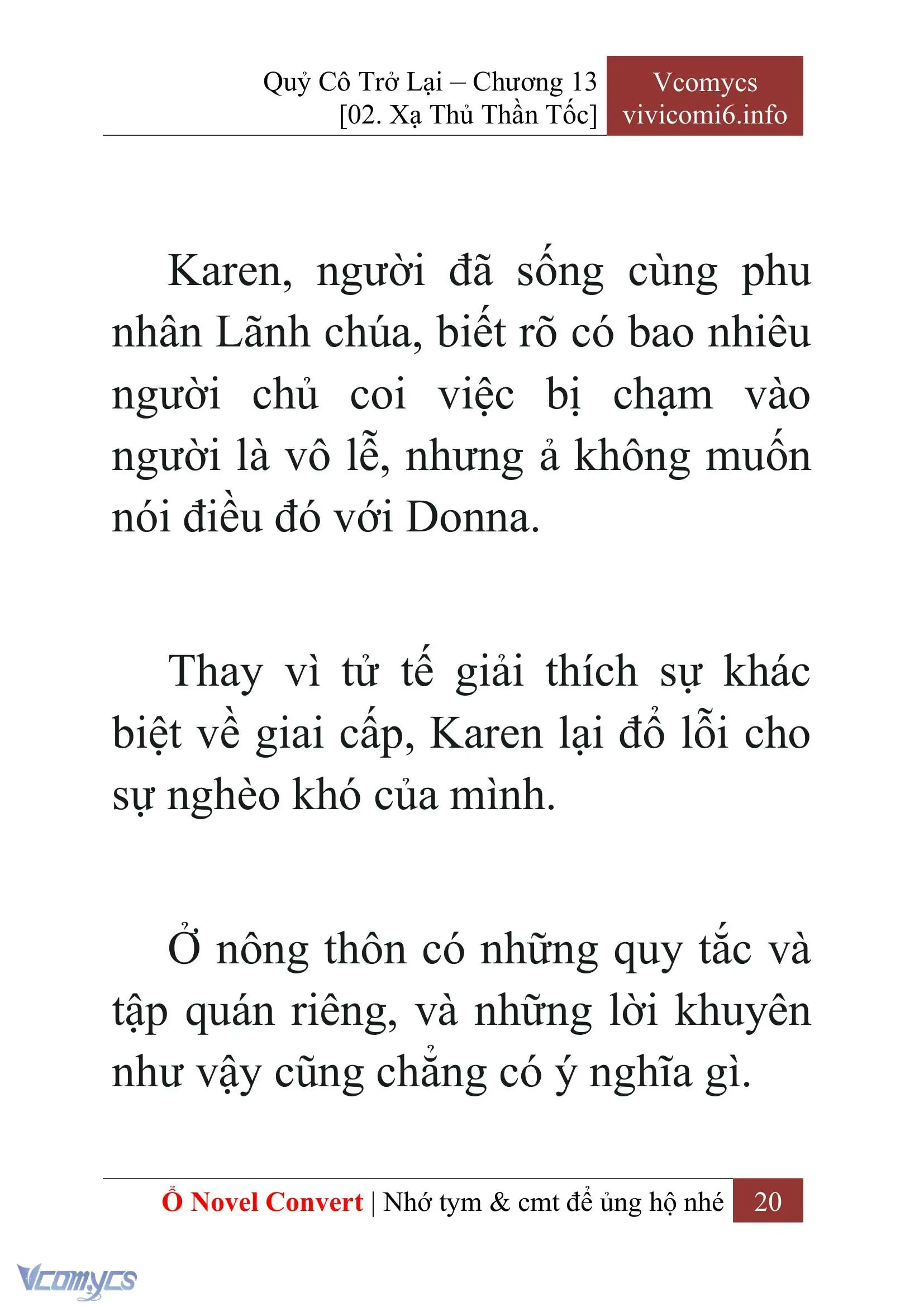 [Novel] Quý Cô Trở Lại Chapter 13 - Trang 23