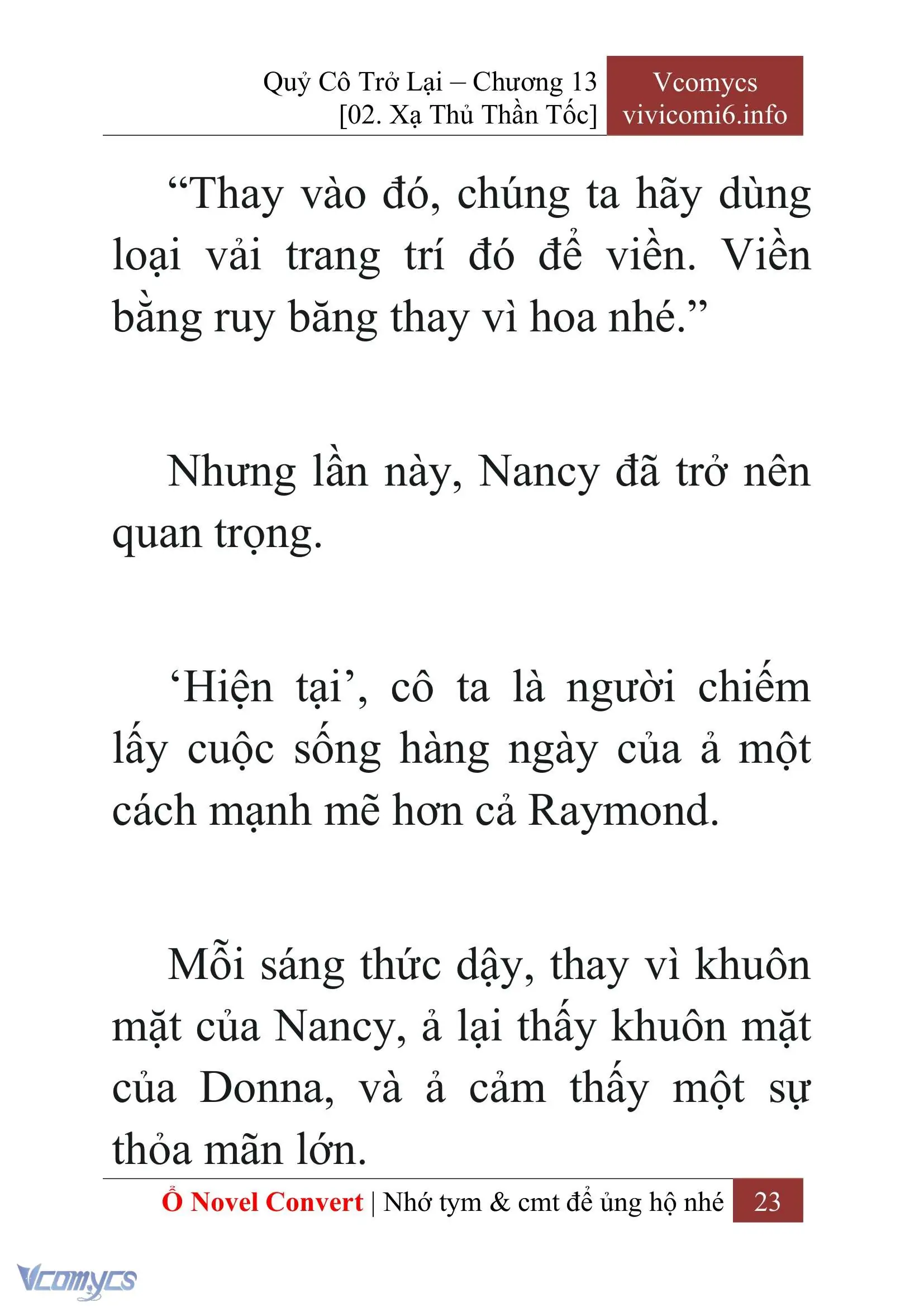 [Novel] Quý Cô Trở Lại Chapter 13 - Trang 26