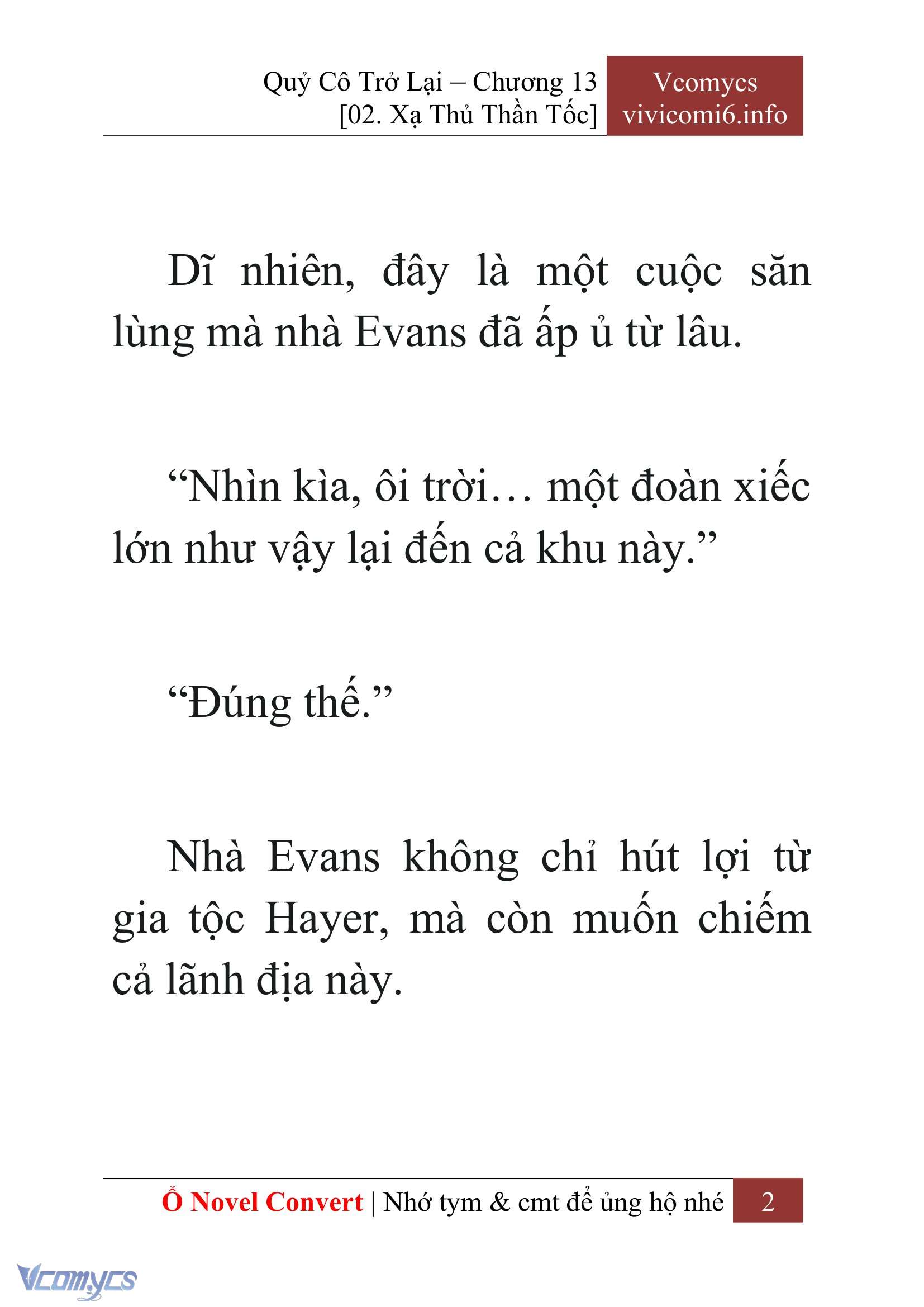 [Novel] Quý Cô Trở Lại Chapter 13 - Trang 5