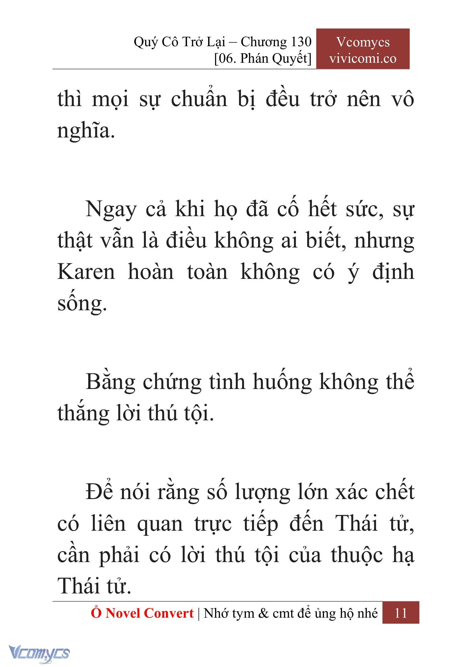 [Novel] Quý Cô Trở Lại Chapter 130 - Trang 14