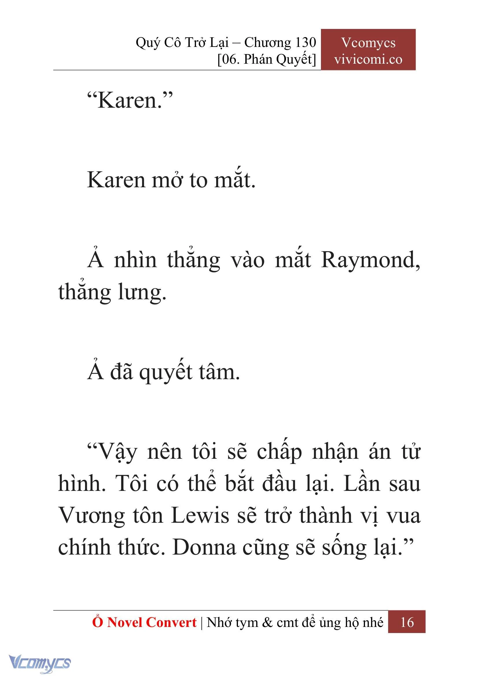[Novel] Quý Cô Trở Lại Chapter 130 - Trang 19