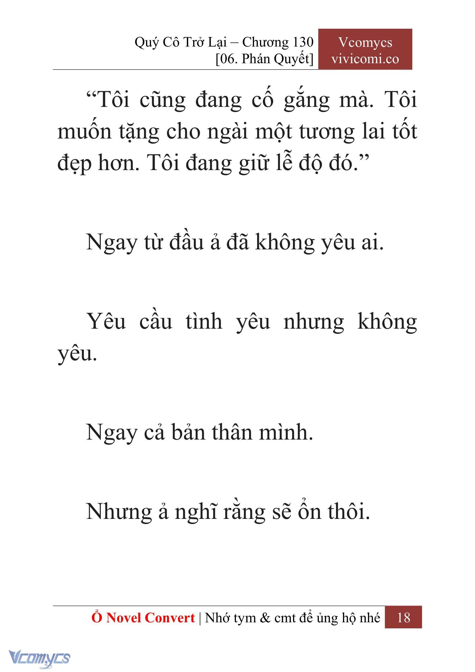 [Novel] Quý Cô Trở Lại Chapter 130 - Trang 21