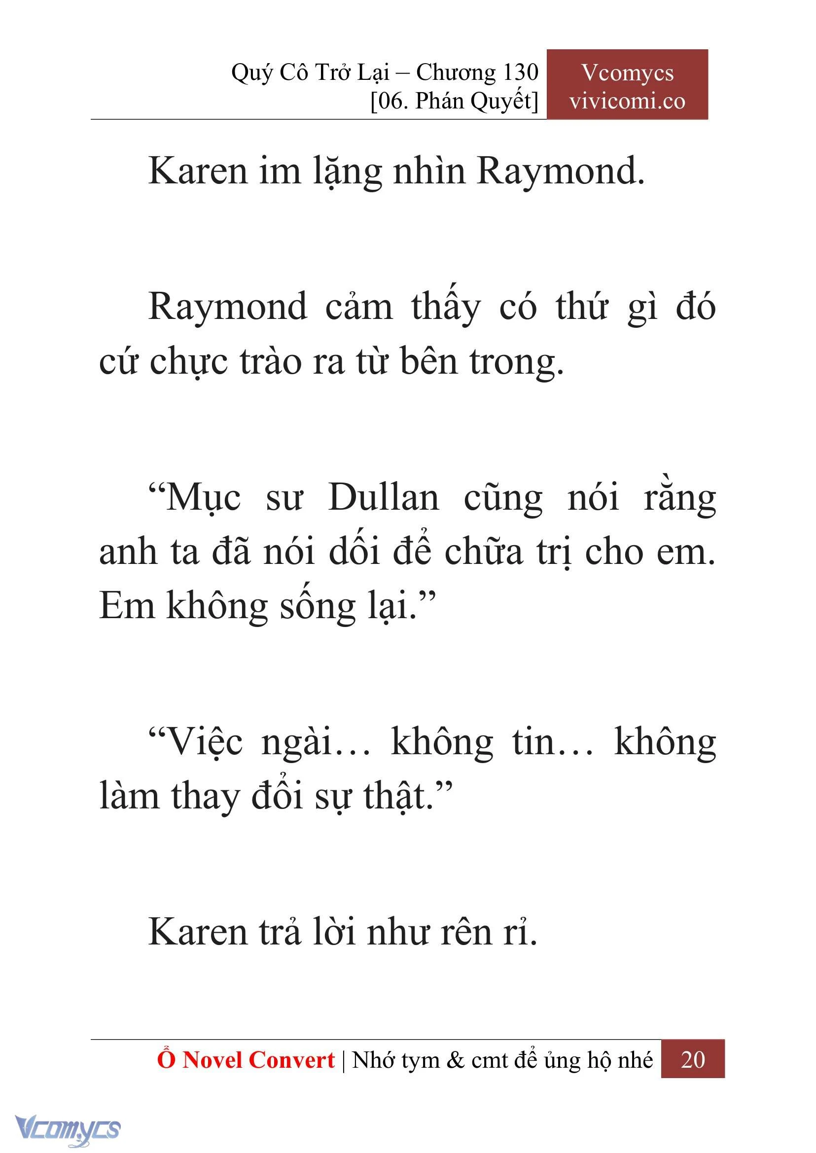 [Novel] Quý Cô Trở Lại Chapter 130 - Trang 23