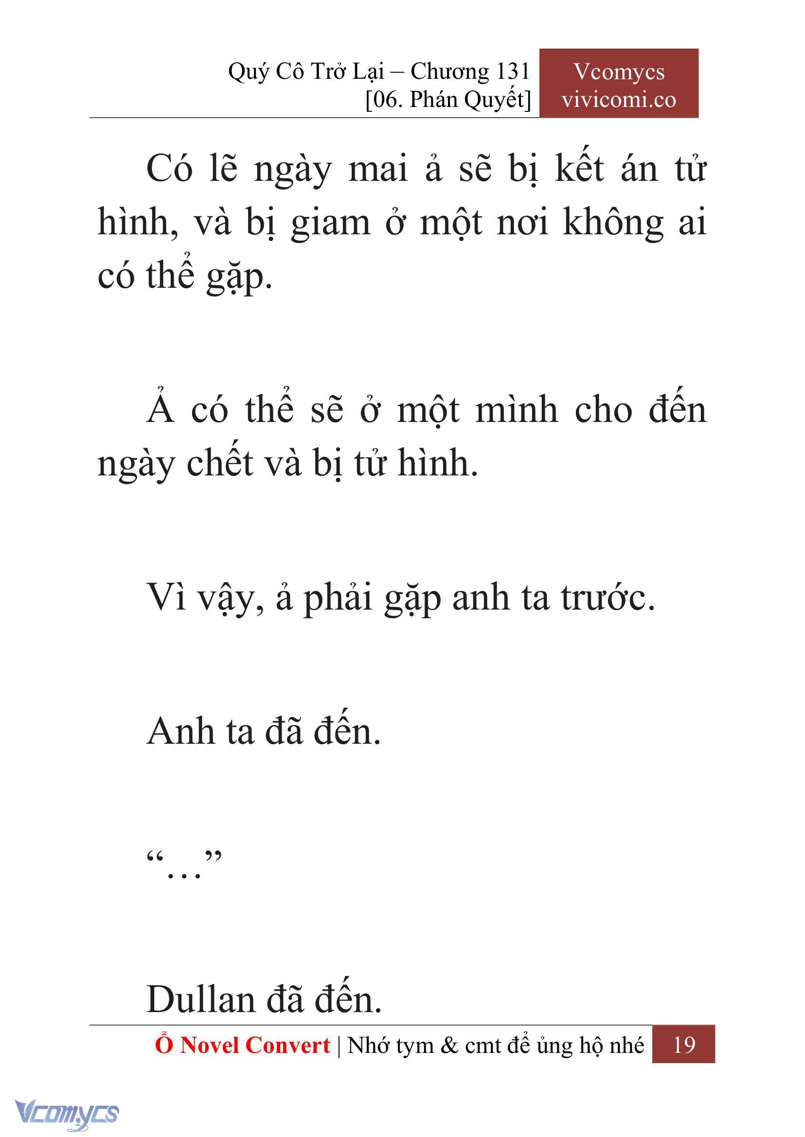 [Novel] Quý Cô Trở Lại Chapter 131 - Trang 22