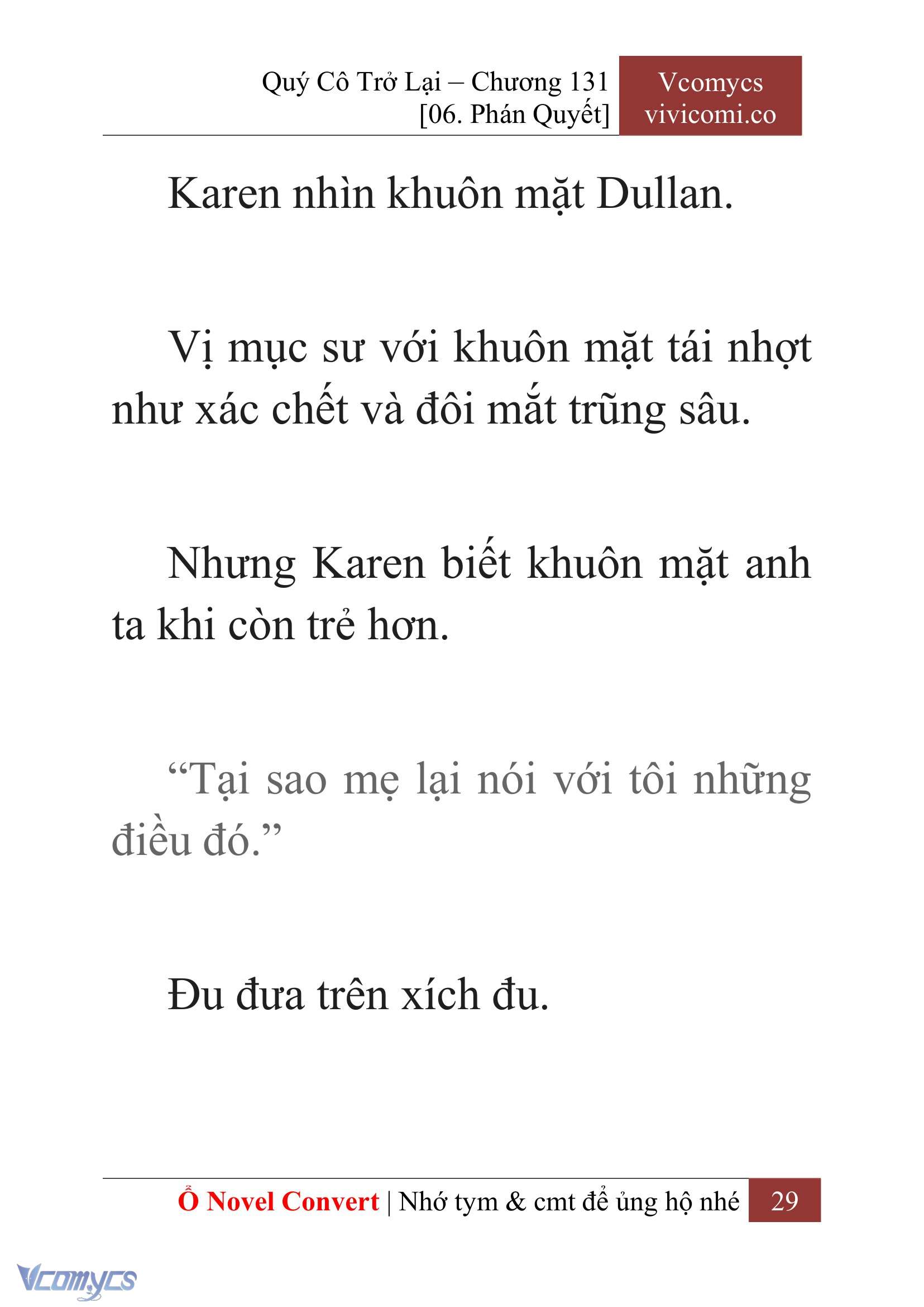 [Novel] Quý Cô Trở Lại Chapter 131 - Trang 32