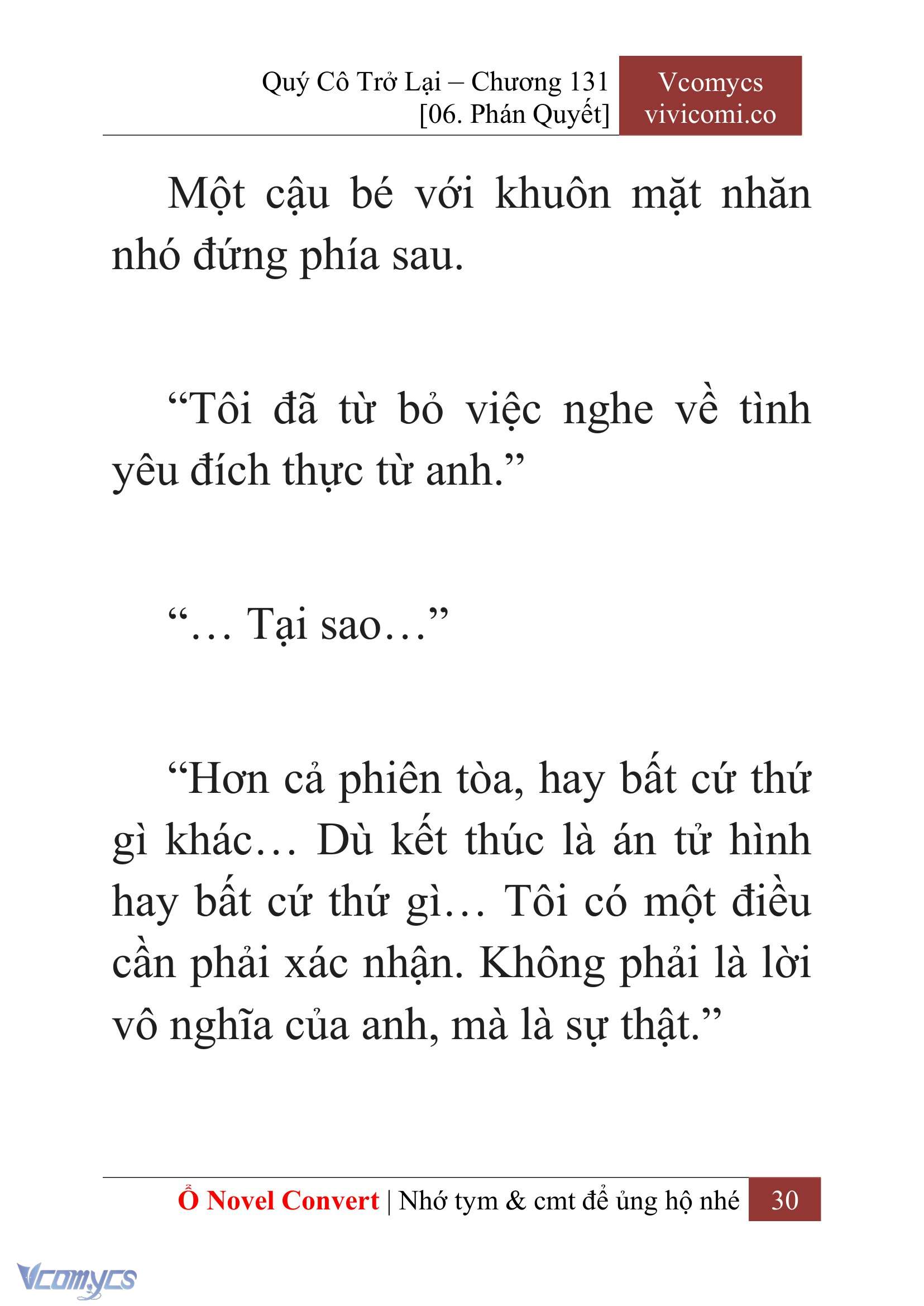 [Novel] Quý Cô Trở Lại Chapter 131 - Trang 33