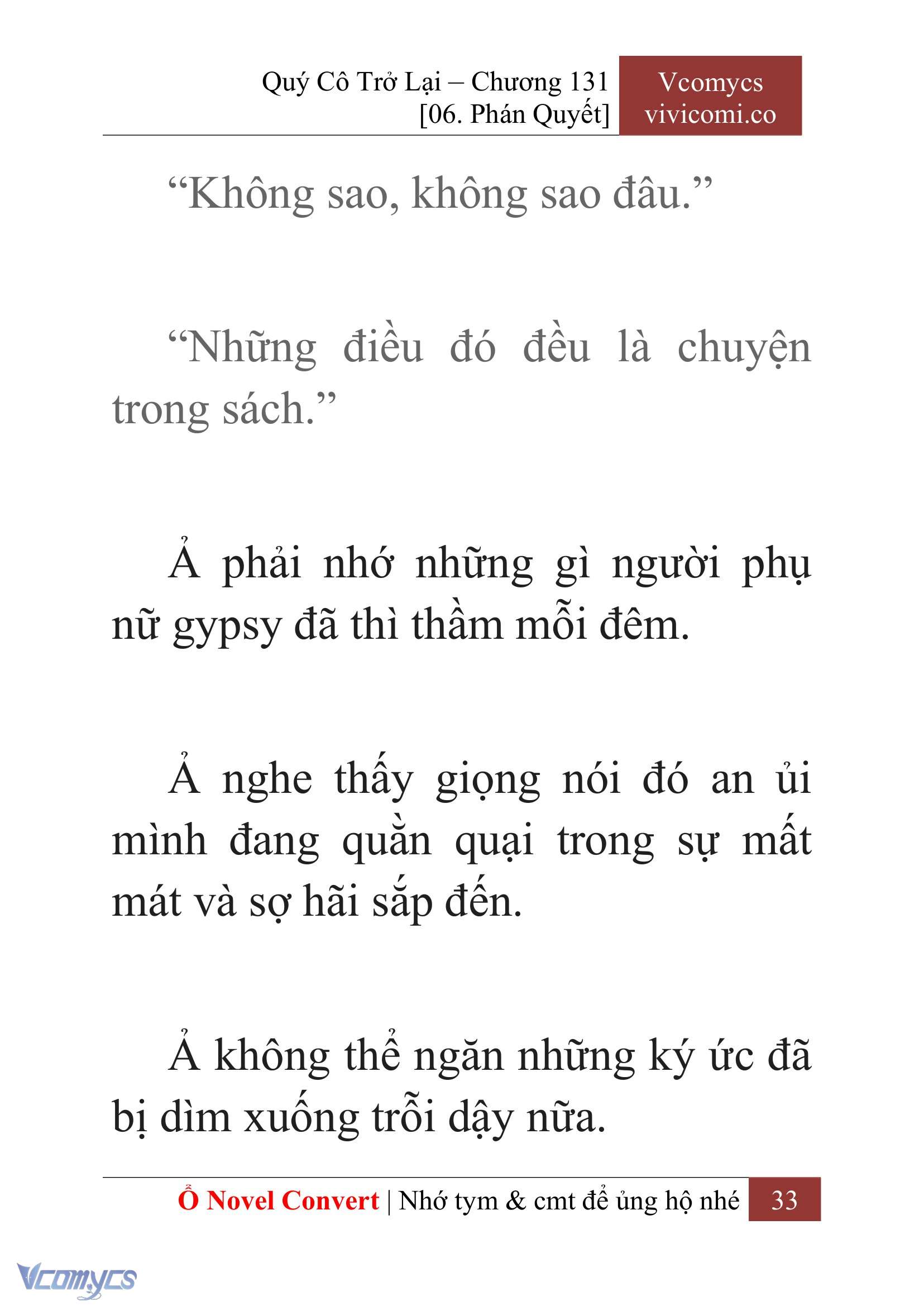 [Novel] Quý Cô Trở Lại Chapter 131 - Trang 36