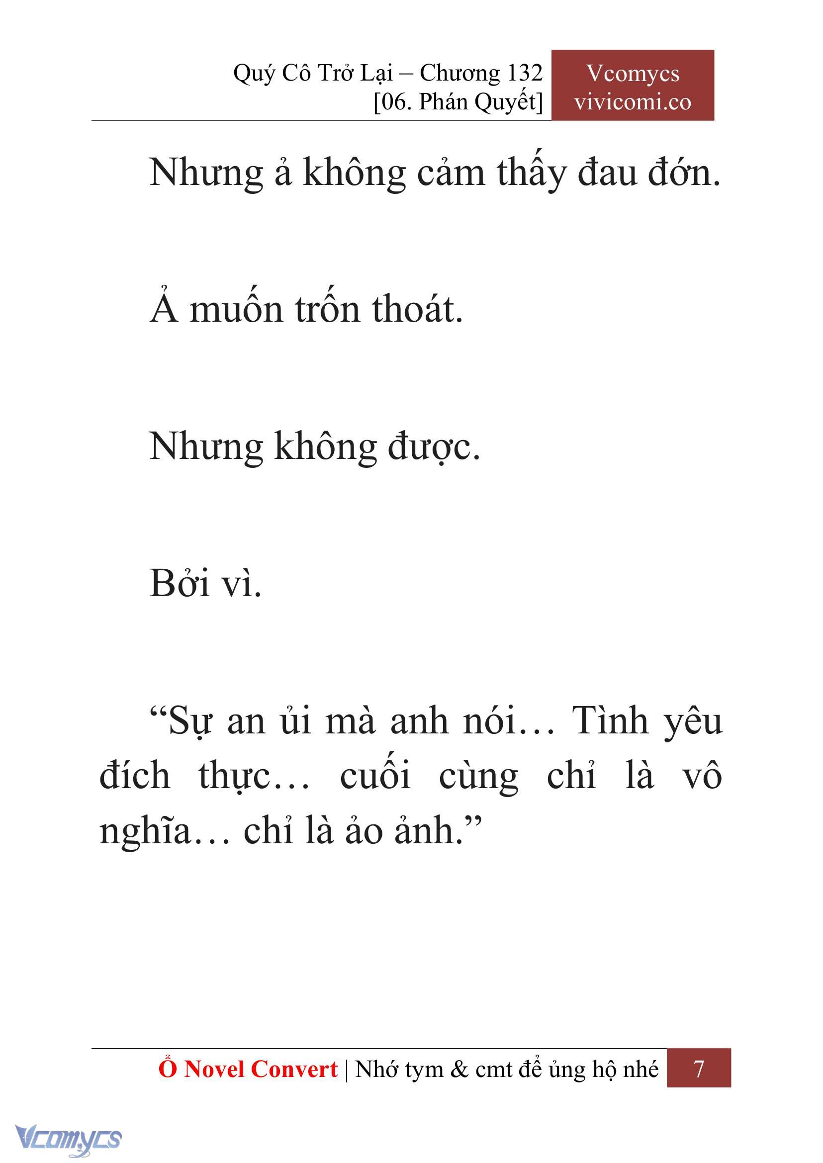 [Novel] Quý Cô Trở Lại Chapter 132 - Trang 10