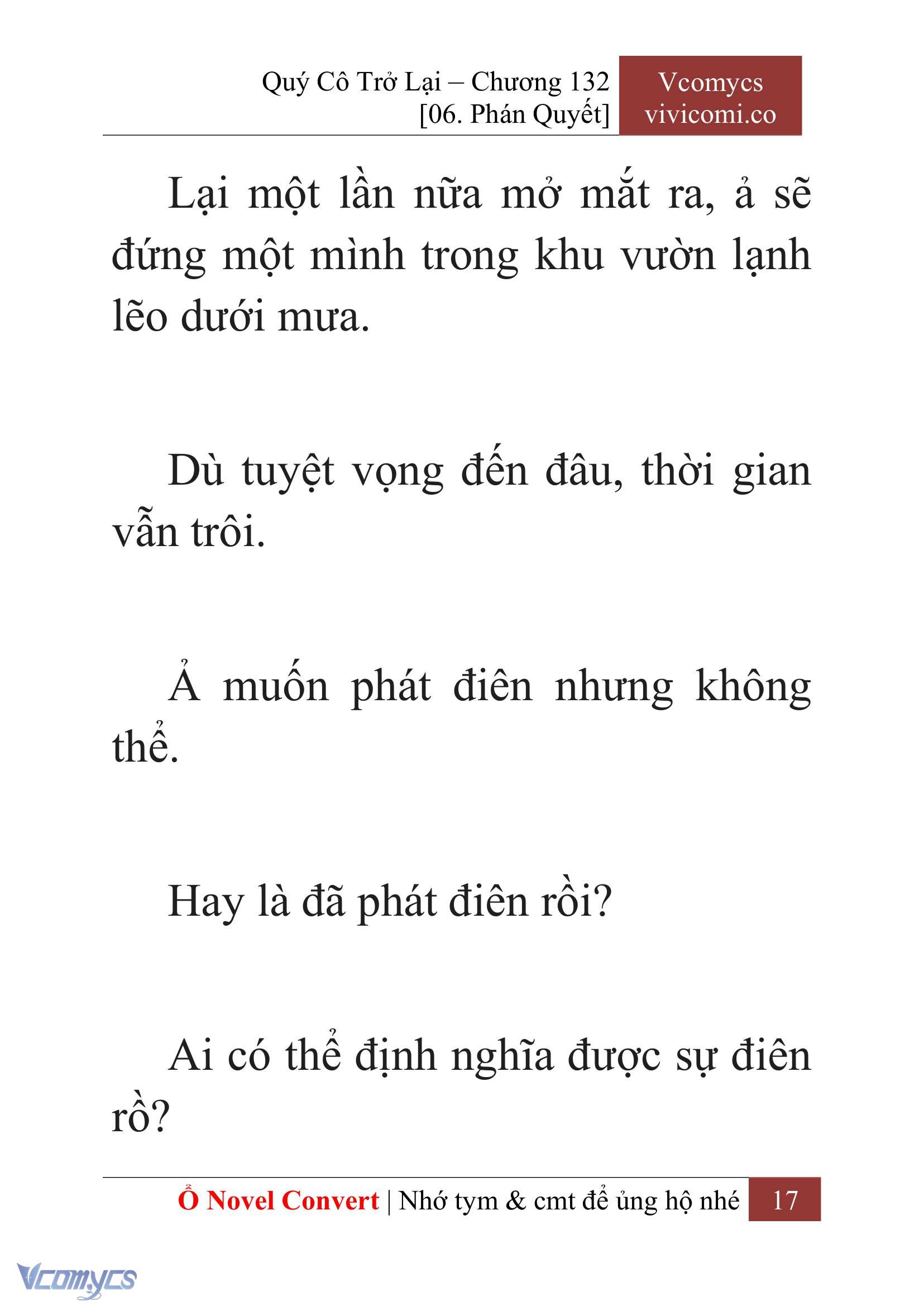 [Novel] Quý Cô Trở Lại Chapter 132 - Trang 20