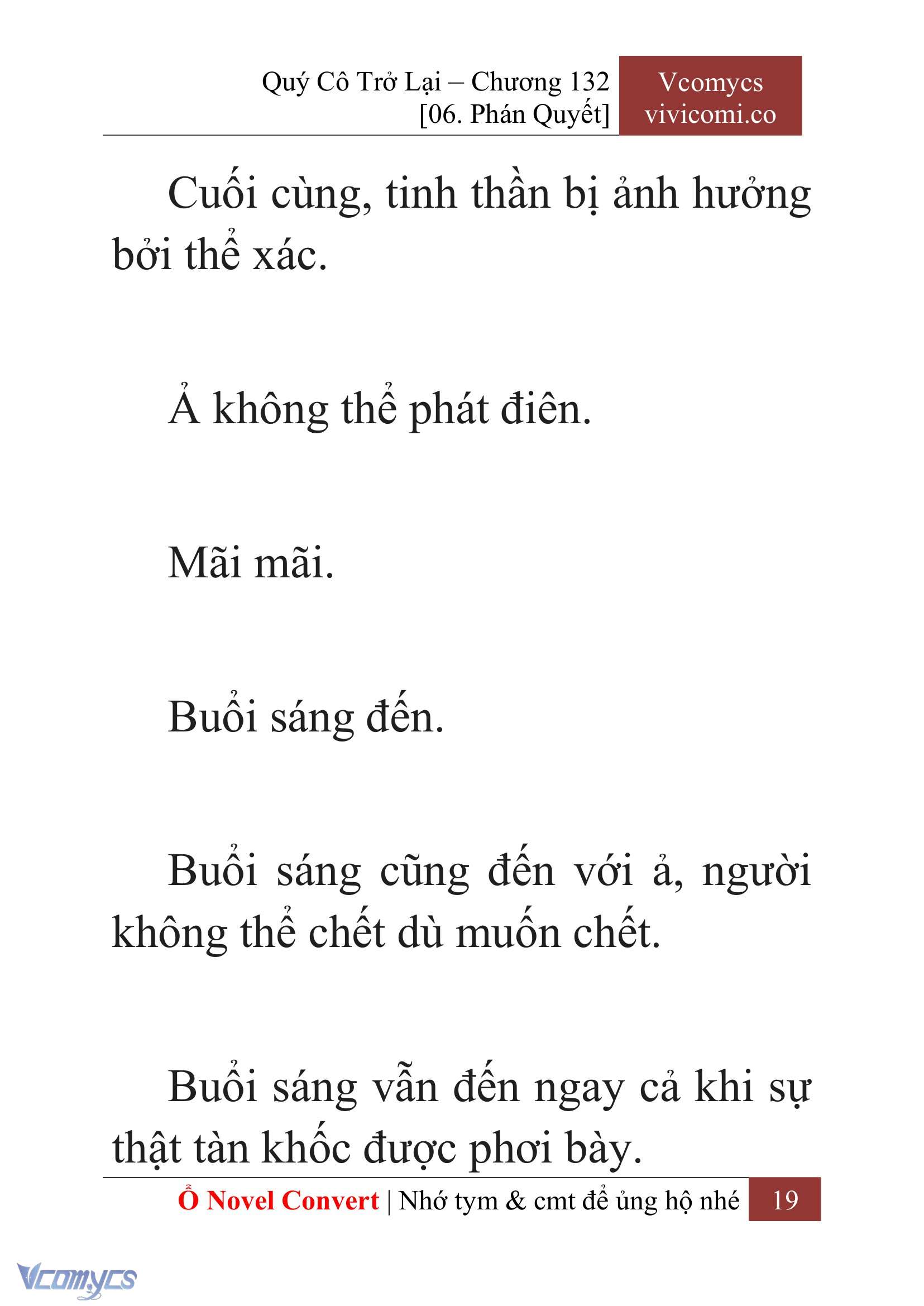 [Novel] Quý Cô Trở Lại Chapter 132 - Trang 22